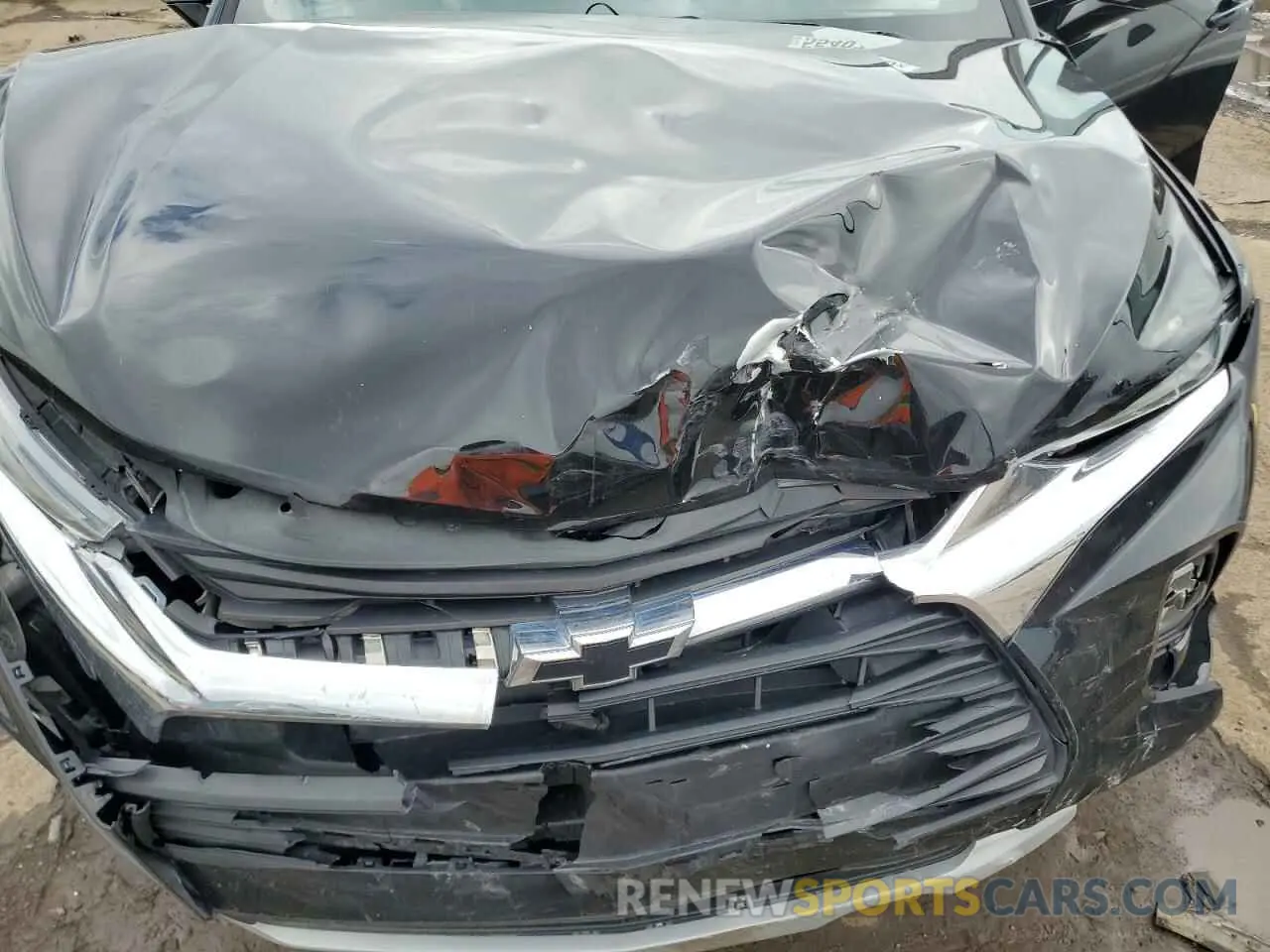 12 Photograph of a damaged car 3GNKBCRS2MS554588 CHEVROLET BLAZER 2021