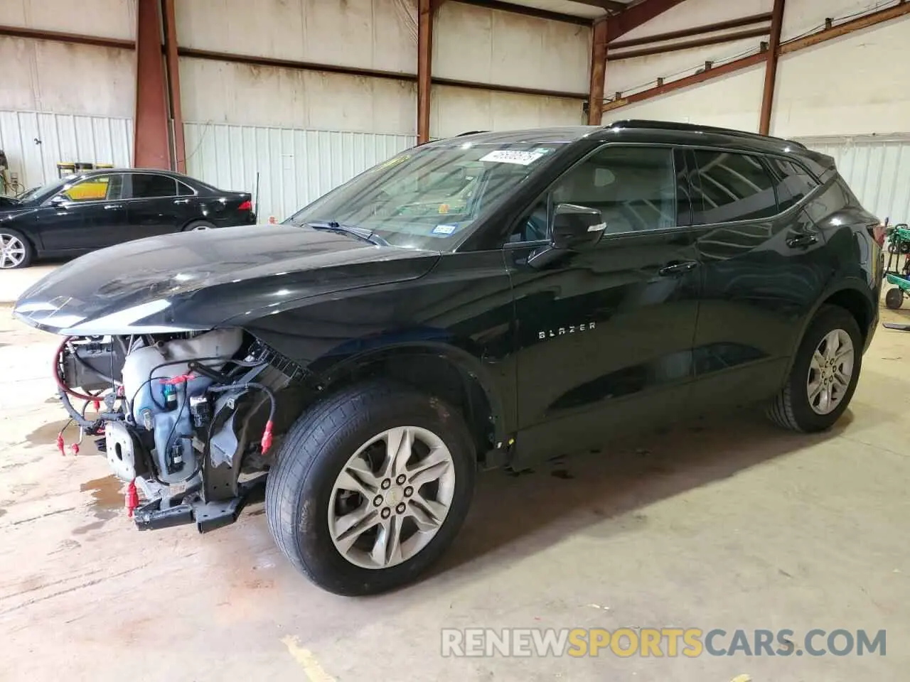 1 Photograph of a damaged car 3GNKBCRS3MS501270 CHEVROLET BLAZER 2021