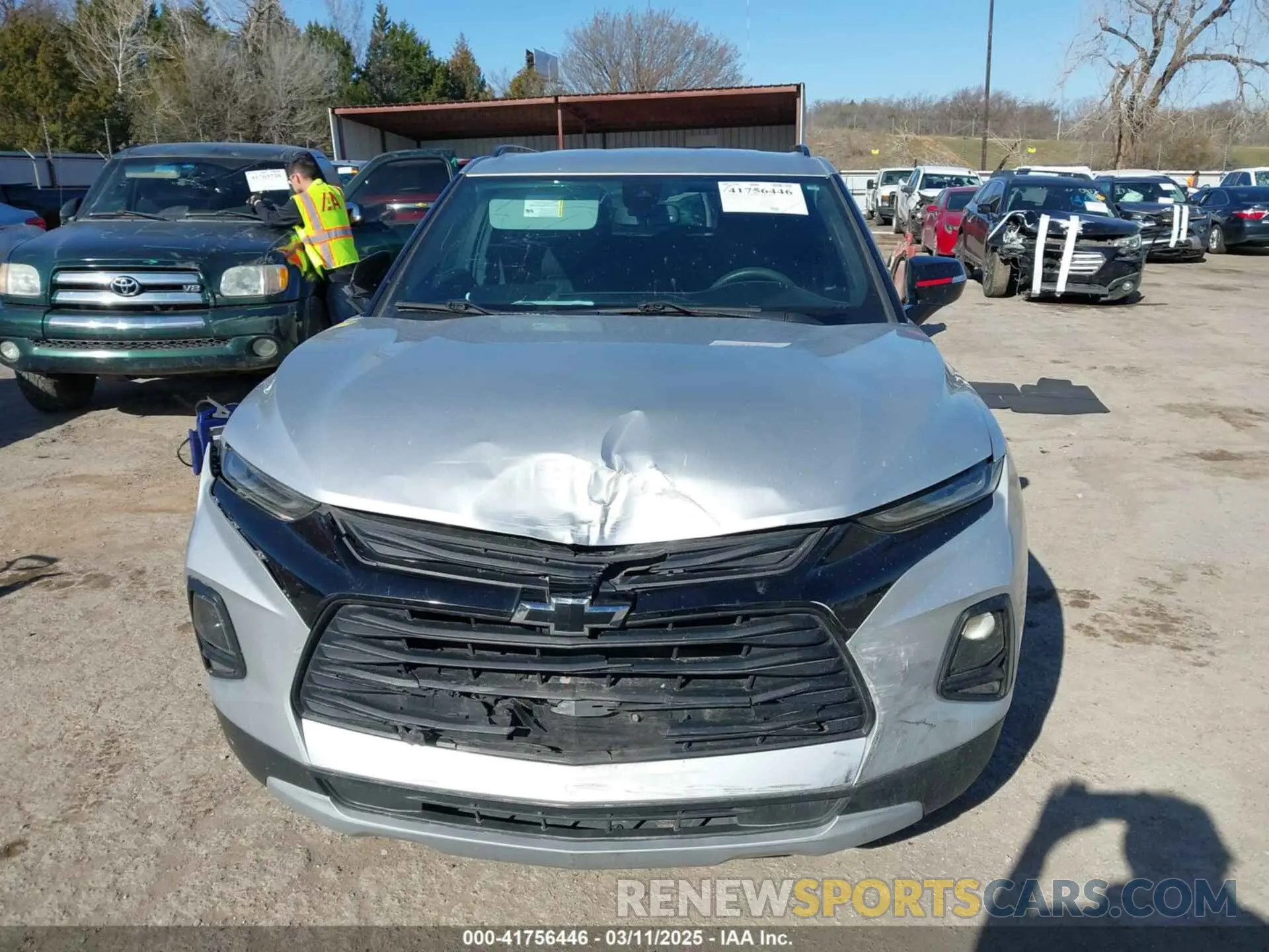 12 Photograph of a damaged car 3GNKBCRS3MS528825 CHEVROLET BLAZER 2021