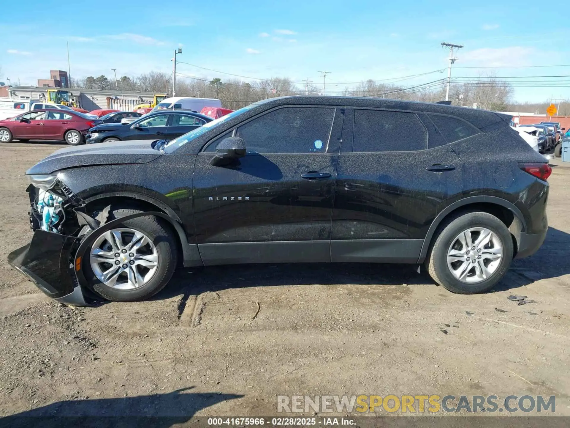 14 Photograph of a damaged car 3GNKBCRS3MS565308 CHEVROLET BLAZER 2021