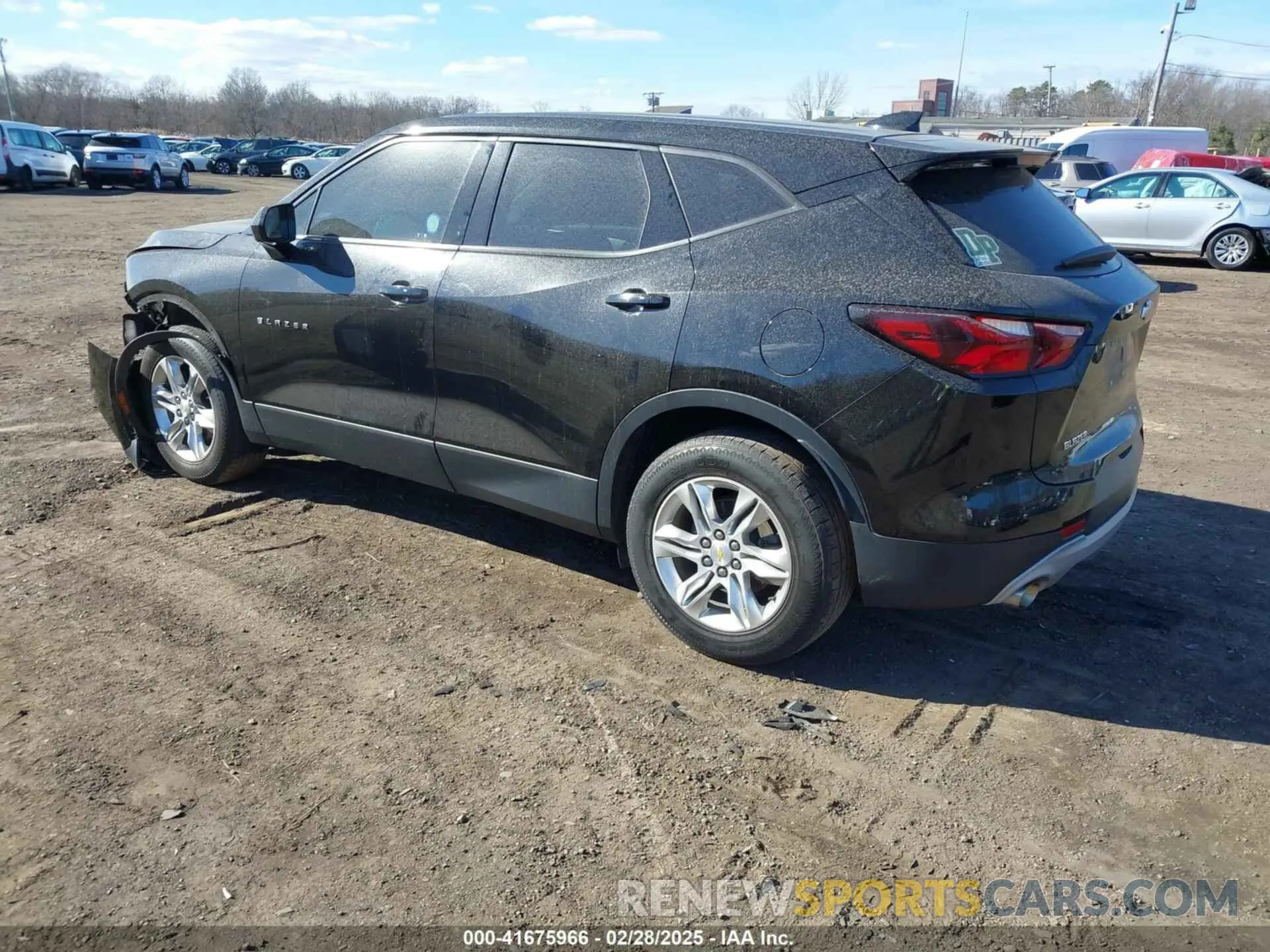 3 Photograph of a damaged car 3GNKBCRS3MS565308 CHEVROLET BLAZER 2021