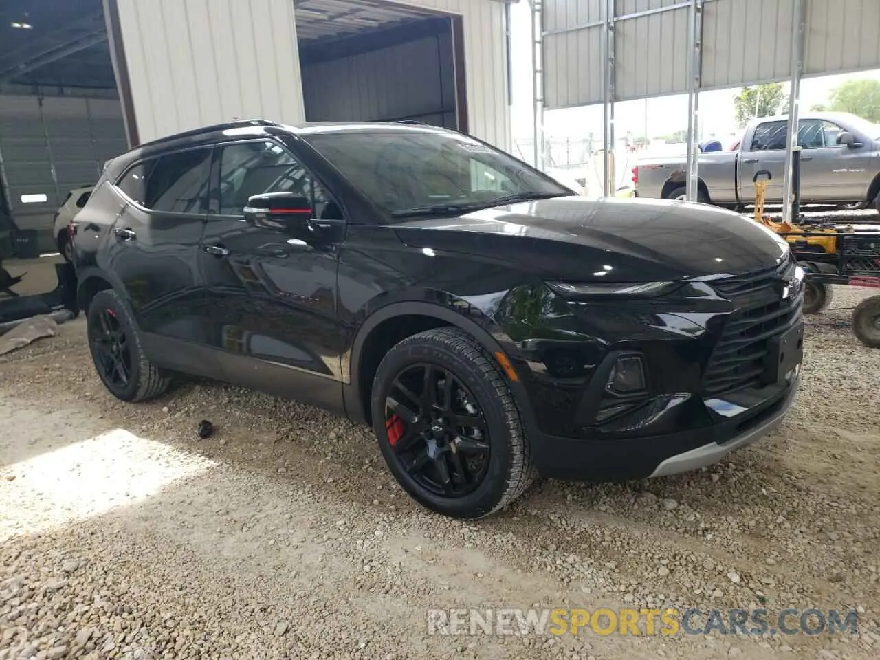 4 Photograph of a damaged car 3GNKBCRS3MS574851 CHEVROLET BLAZER 2021