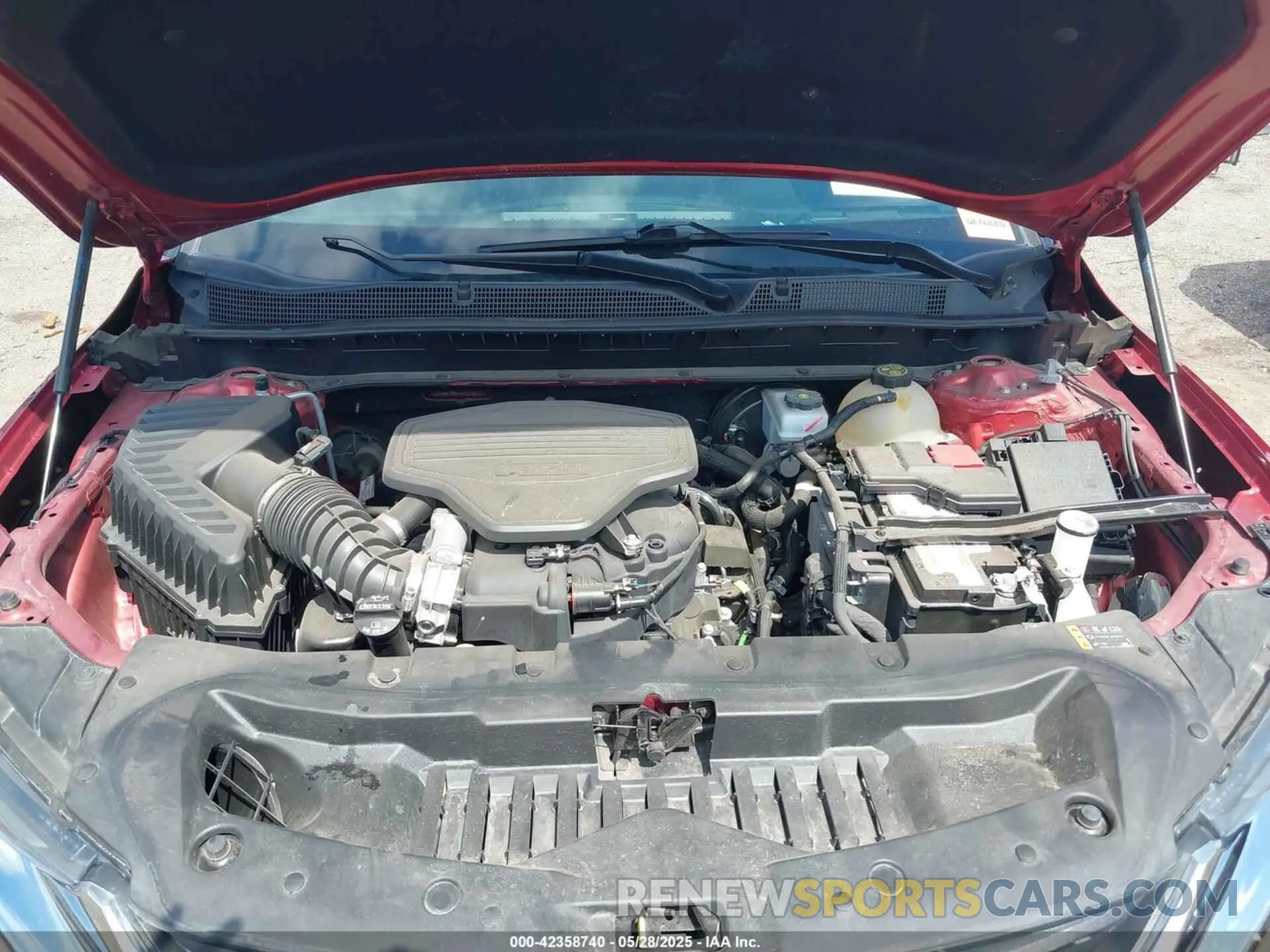 10 Photograph of a damaged car 3GNKBCRS4MS538537 CHEVROLET BLAZER 2021