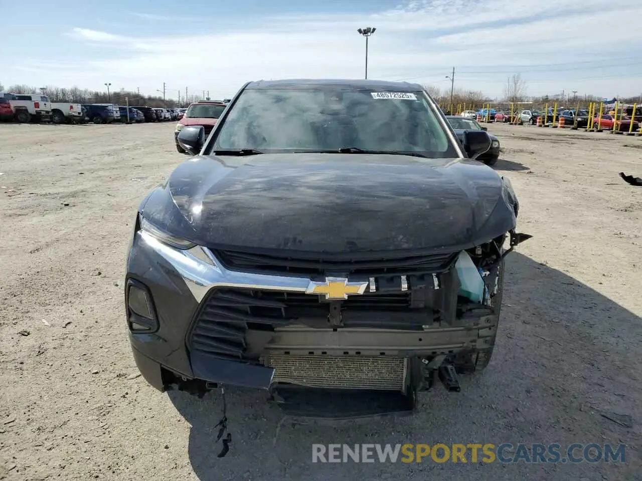 5 Photograph of a damaged car 3GNKBCRS4MS571280 CHEVROLET BLAZER 2021