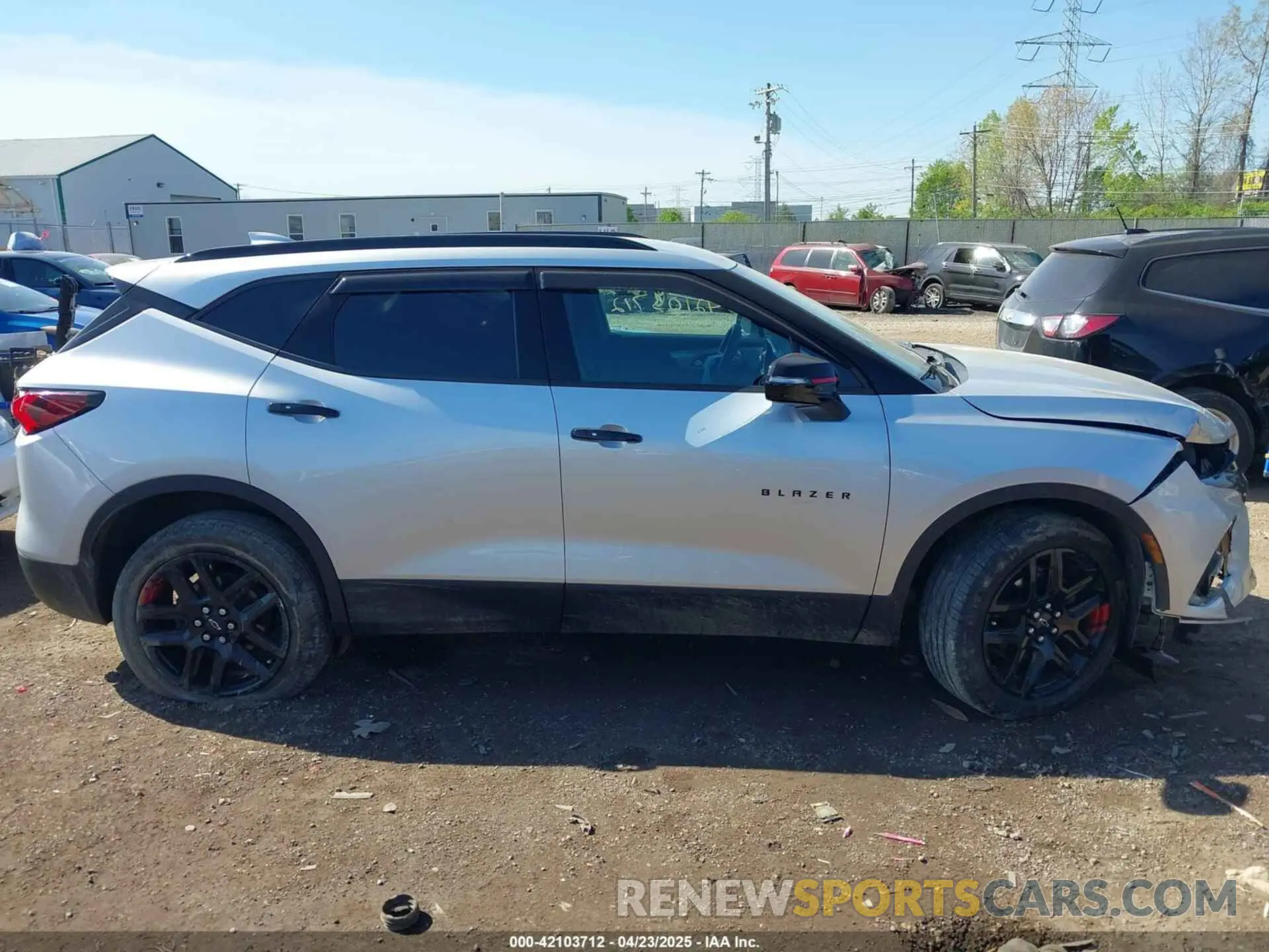13 Photograph of a damaged car 3GNKBCRS6MS515096 CHEVROLET BLAZER 2021
