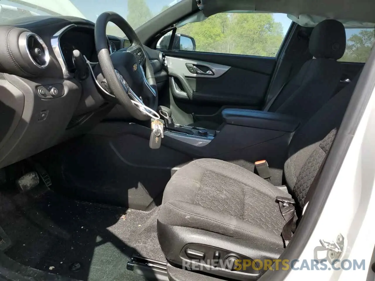 7 Photograph of a damaged car 3GNKBCRS6MS527409 CHEVROLET BLAZER 2021