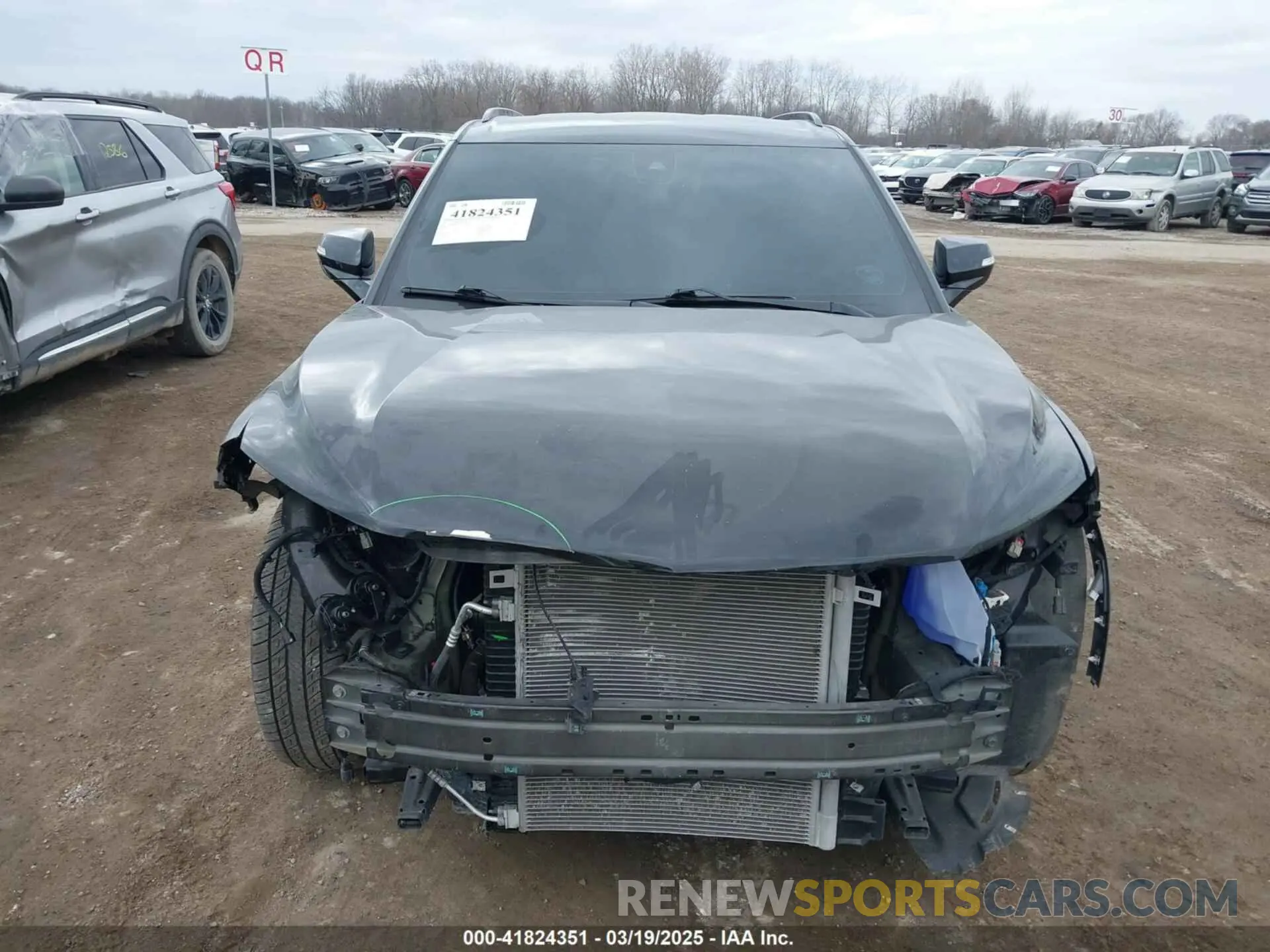 12 Photograph of a damaged car 3GNKBCRS6MS535395 CHEVROLET BLAZER 2021