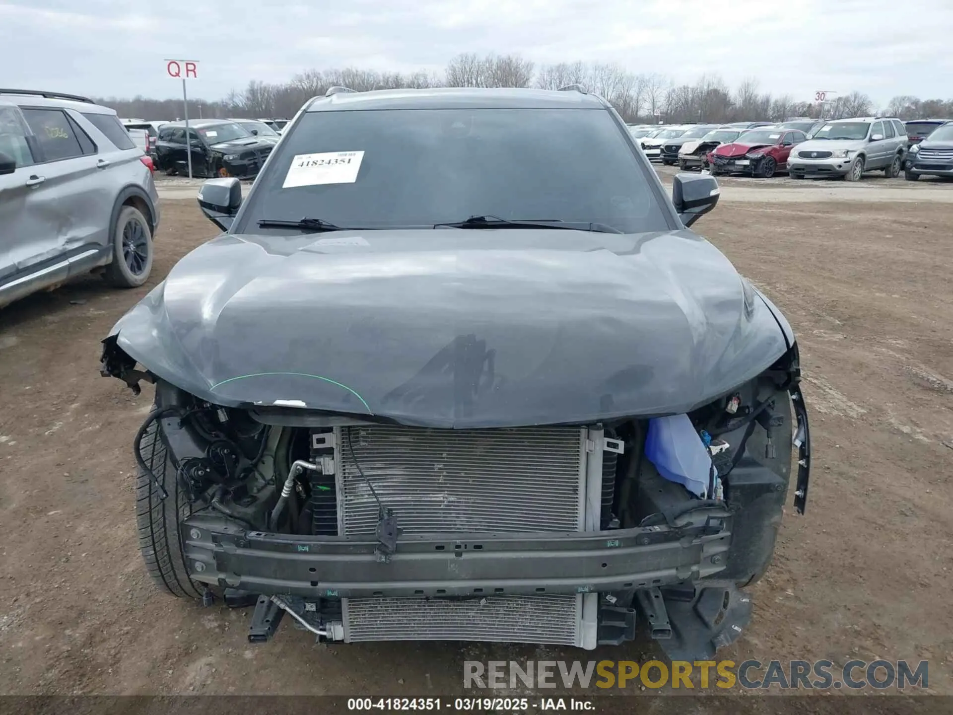 6 Photograph of a damaged car 3GNKBCRS6MS535395 CHEVROLET BLAZER 2021