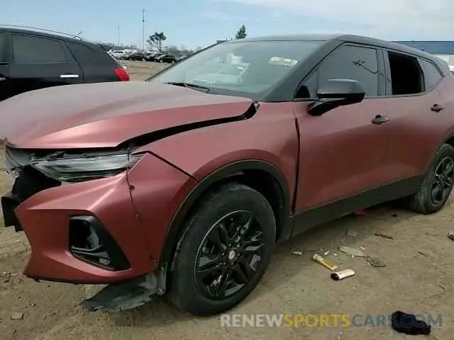 11 Photograph of a damaged car 3GNKBCRS6MS570213 CHEVROLET BLAZER 2021