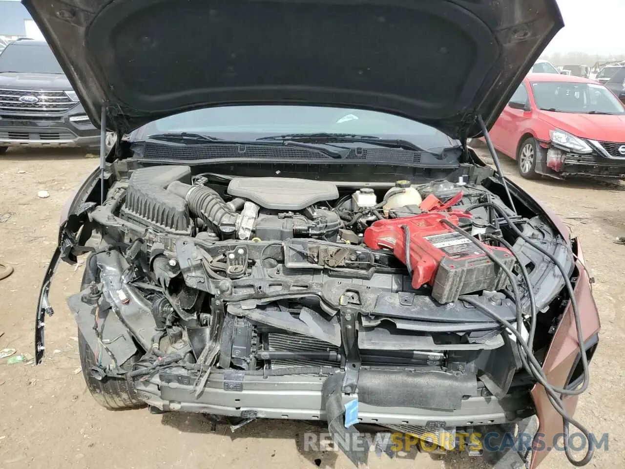 14 Photograph of a damaged car 3GNKBCRS6MS570213 CHEVROLET BLAZER 2021