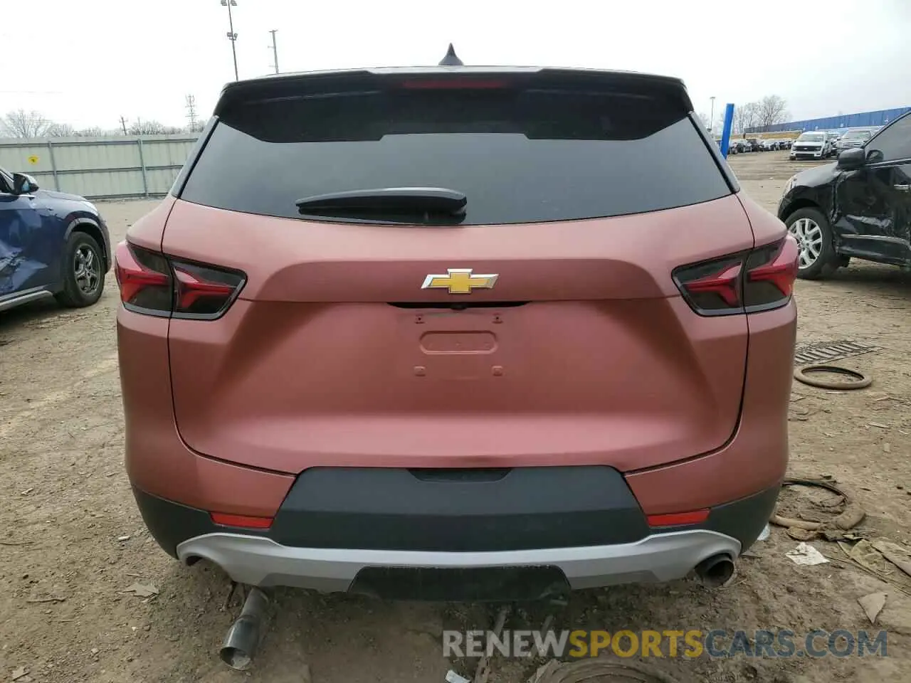 6 Photograph of a damaged car 3GNKBCRS6MS570213 CHEVROLET BLAZER 2021
