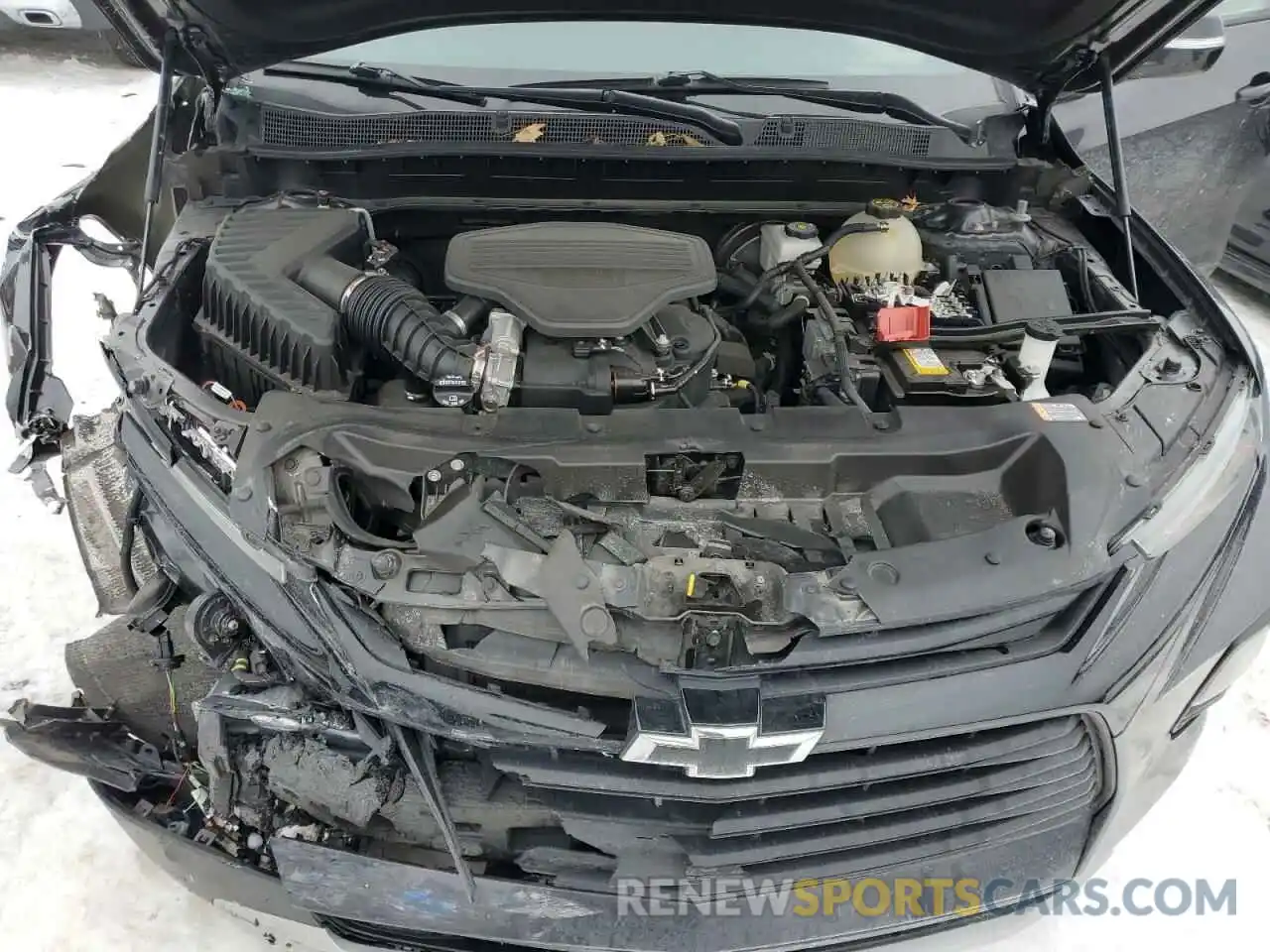 12 Photograph of a damaged car 3GNKBCRS7MS507010 CHEVROLET BLAZER 2021