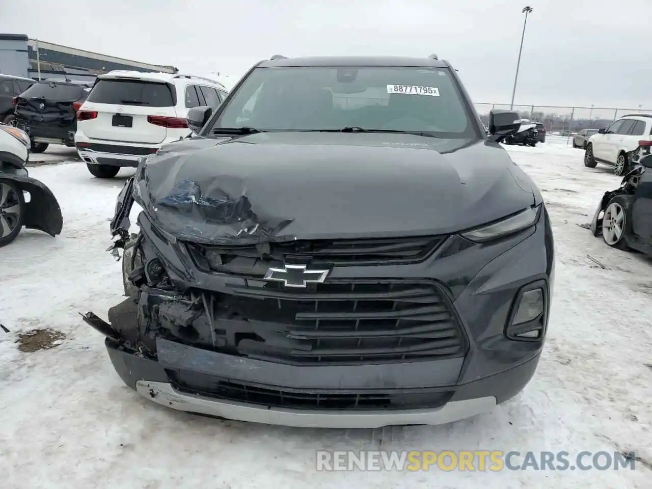 5 Photograph of a damaged car 3GNKBCRS7MS507010 CHEVROLET BLAZER 2021