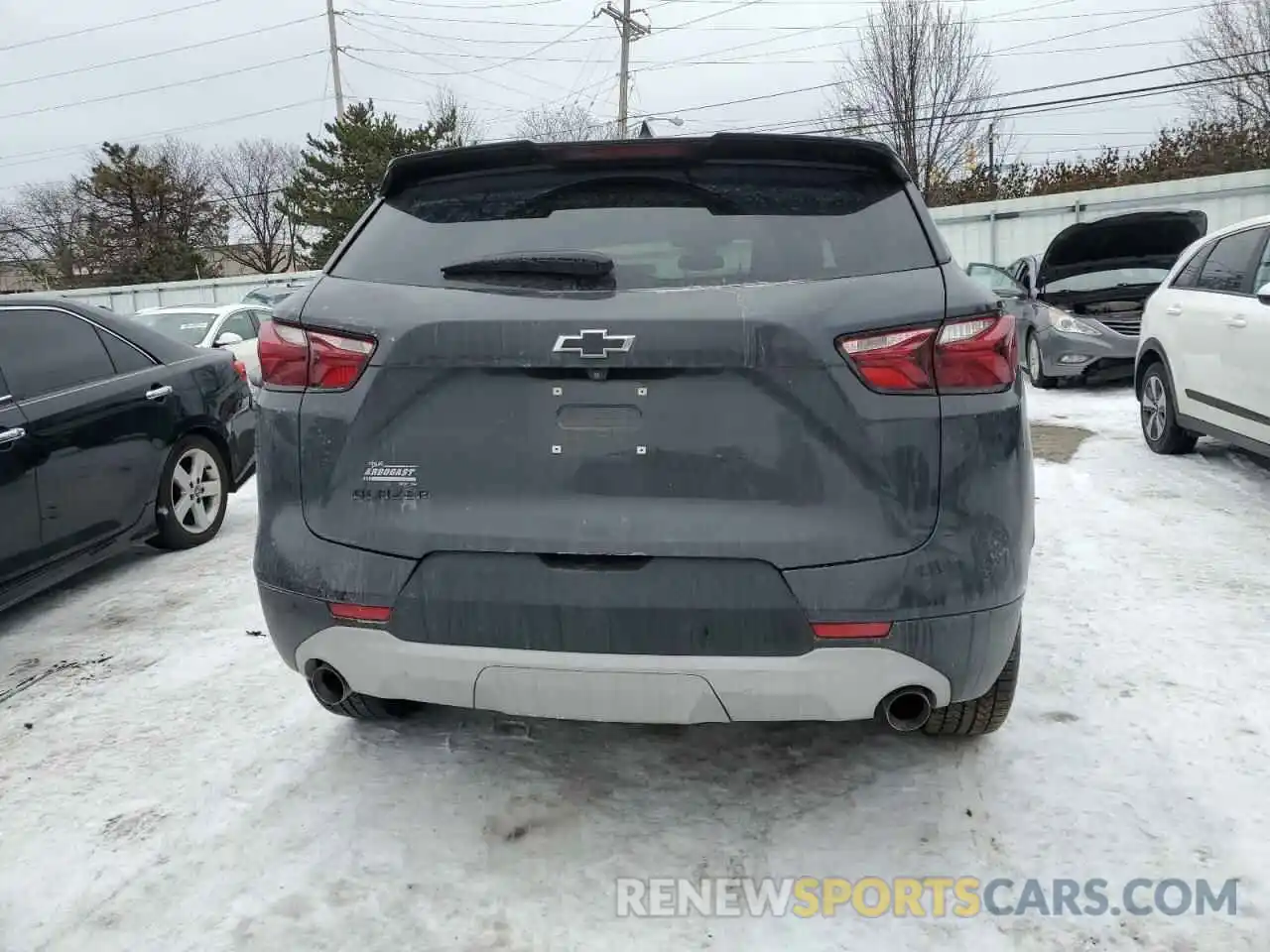 6 Photograph of a damaged car 3GNKBCRS7MS507010 CHEVROLET BLAZER 2021