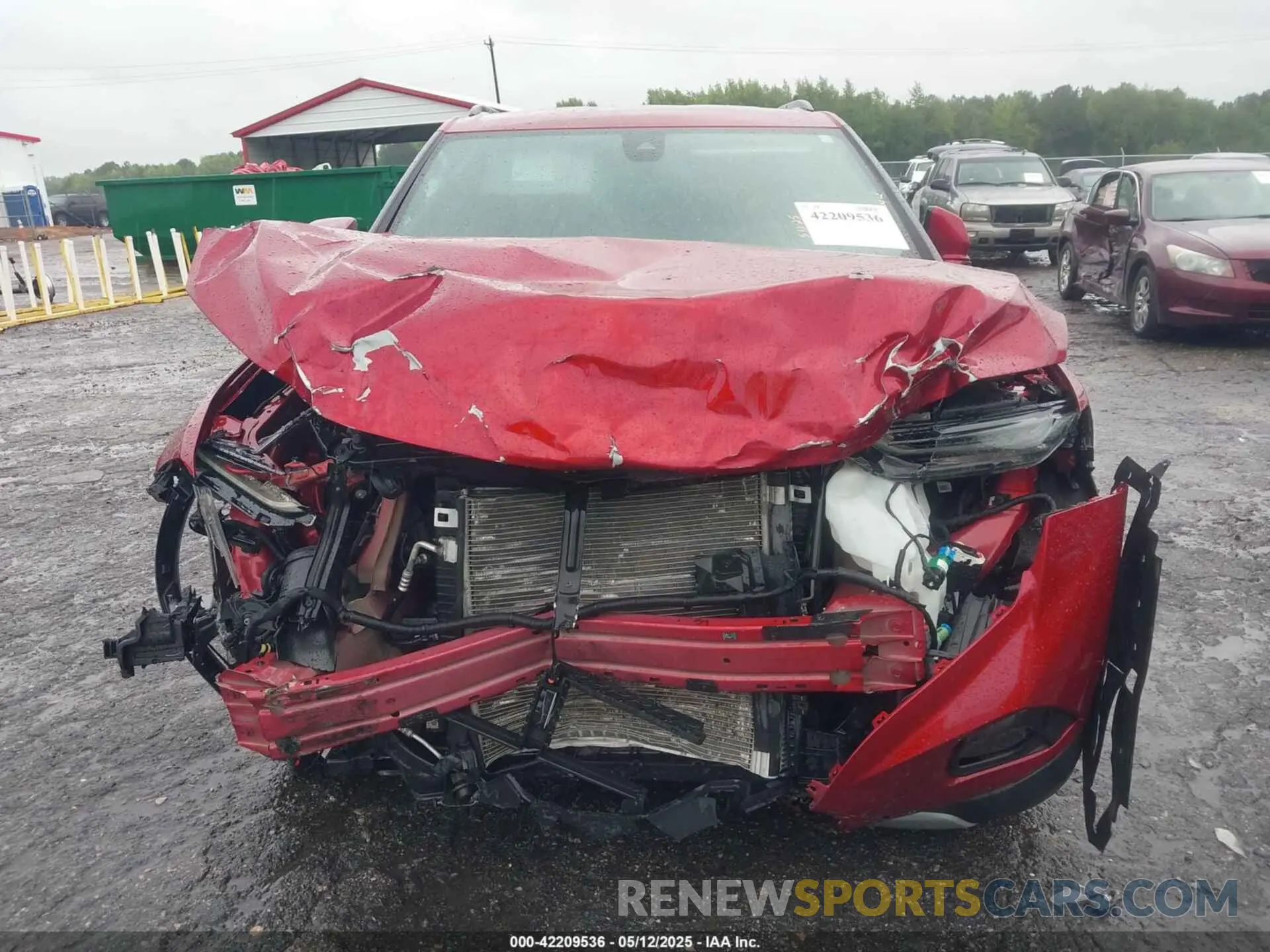 12 Photograph of a damaged car 3GNKBCRS8MS563912 CHEVROLET BLAZER 2021