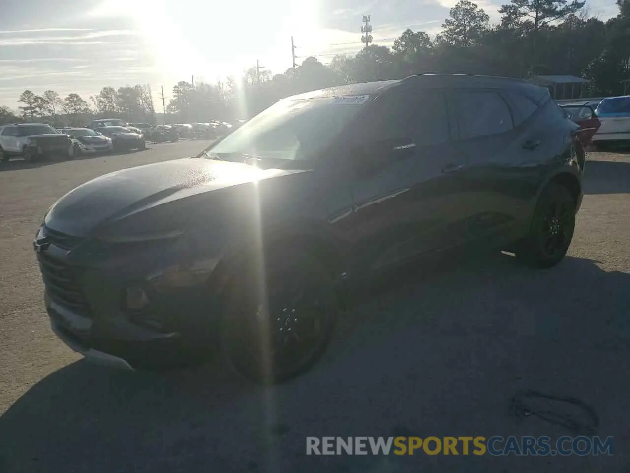 1 Photograph of a damaged car 3GNKBCRS9MS532927 CHEVROLET BLAZER 2021