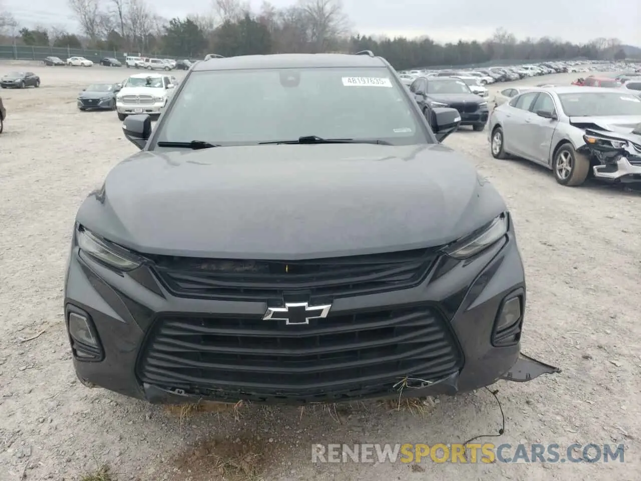 5 Photograph of a damaged car 3GNKBCRS9MS536556 CHEVROLET BLAZER 2021