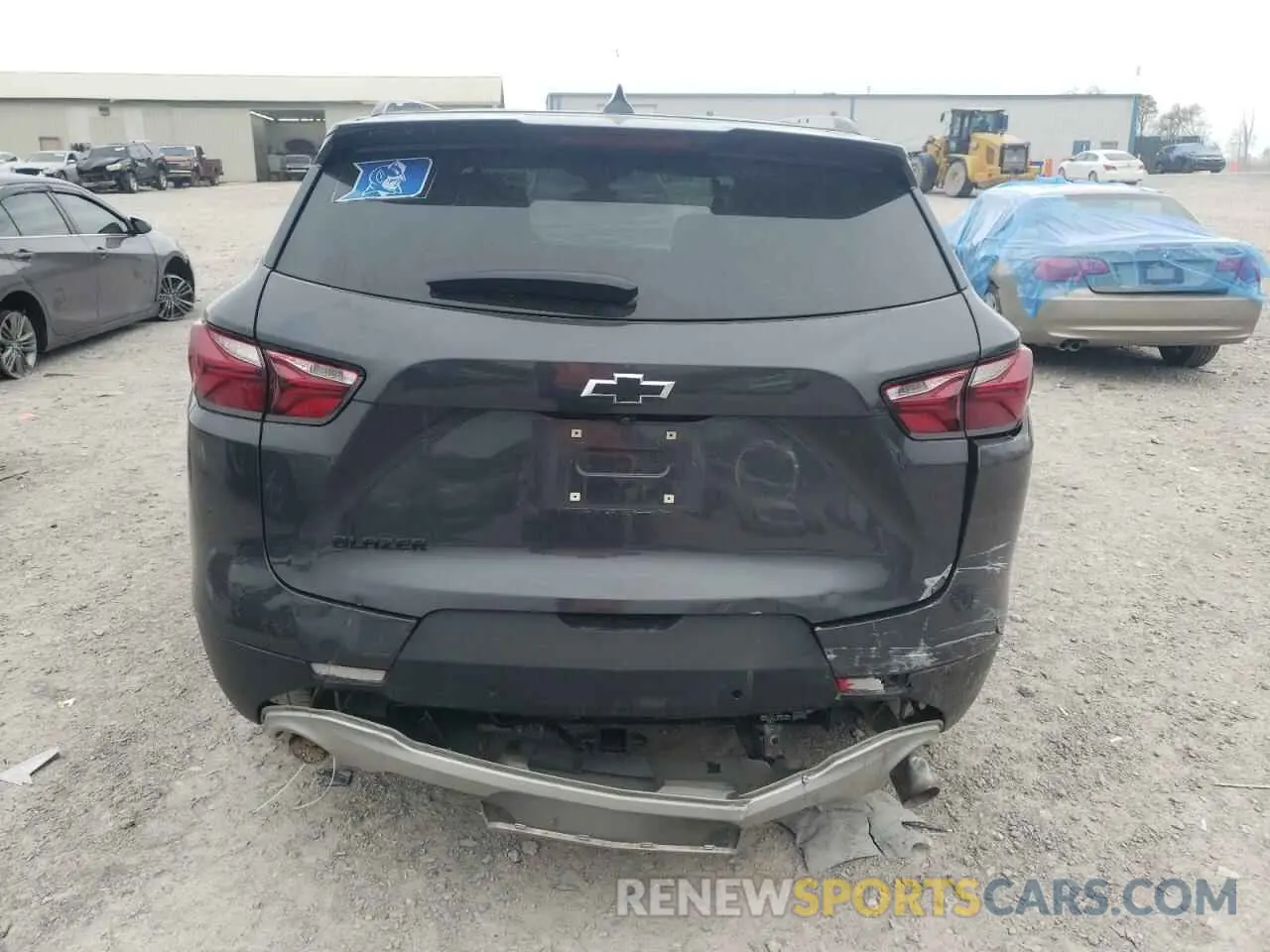 6 Photograph of a damaged car 3GNKBCRS9MS536556 CHEVROLET BLAZER 2021