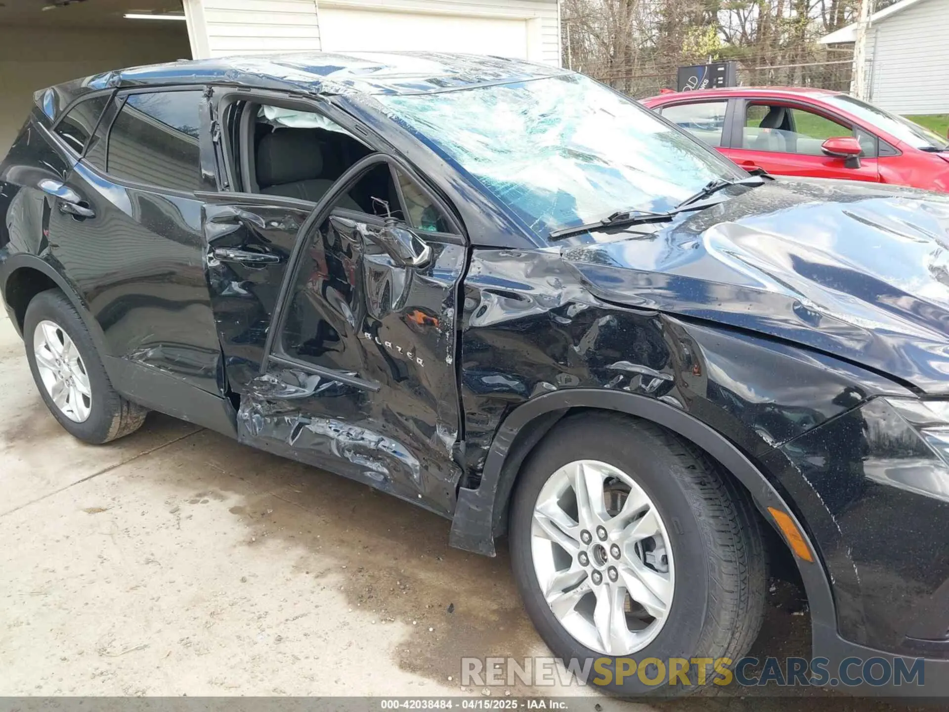 13 Photograph of a damaged car 3GNKBCRSXMS585331 CHEVROLET BLAZER 2021