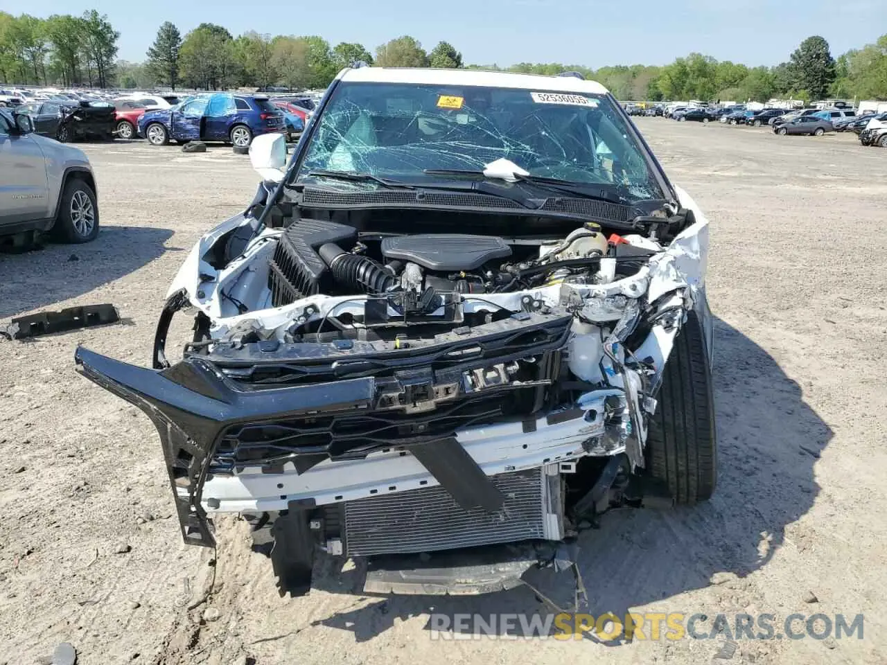 5 Photograph of a damaged car 3GNKBDRS4MS500747 CHEVROLET BLAZER 2021