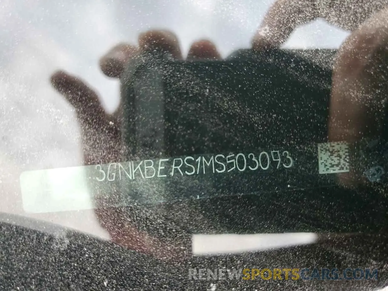12 Photograph of a damaged car 3GNKBERS1MS503093 CHEVROLET BLAZER 2021
