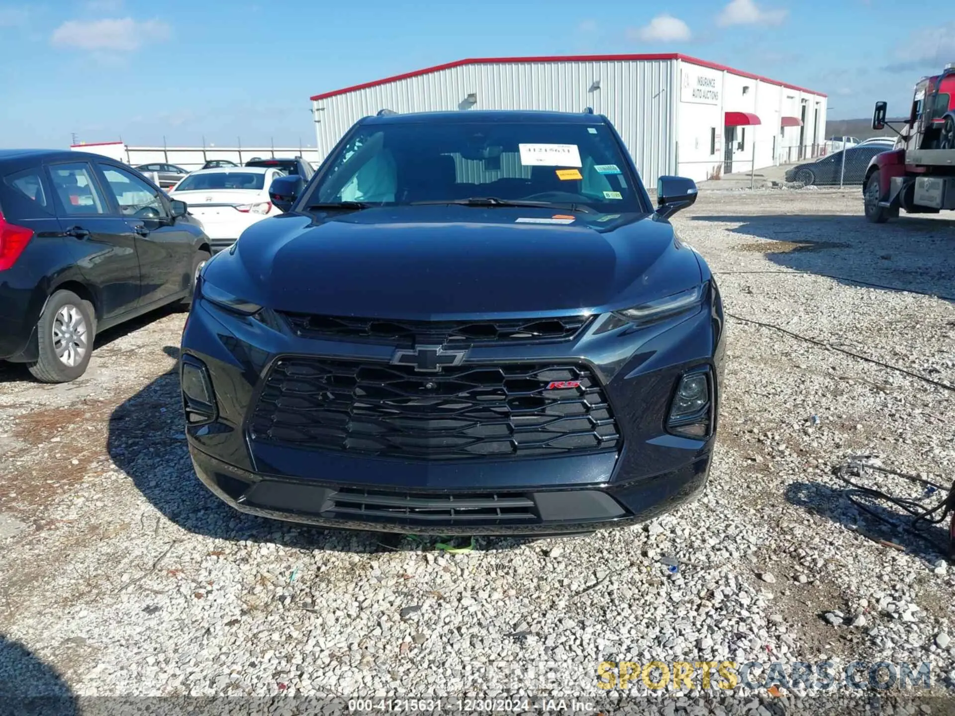 12 Photograph of a damaged car 3GNKBERS3MS528240 CHEVROLET BLAZER 2021