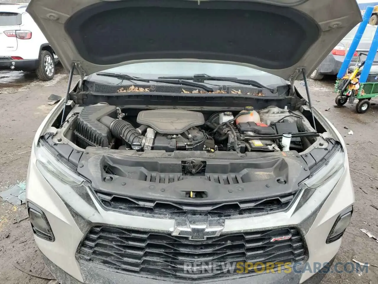 13 Photograph of a damaged car 3GNKBERSXMS545228 CHEVROLET BLAZER 2021
