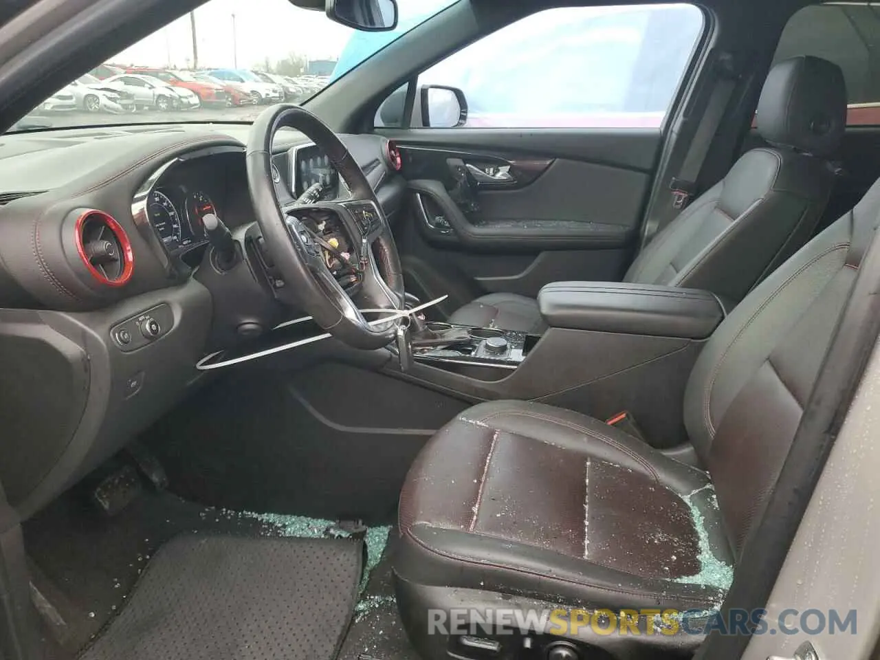7 Photograph of a damaged car 3GNKBERSXMS545228 CHEVROLET BLAZER 2021