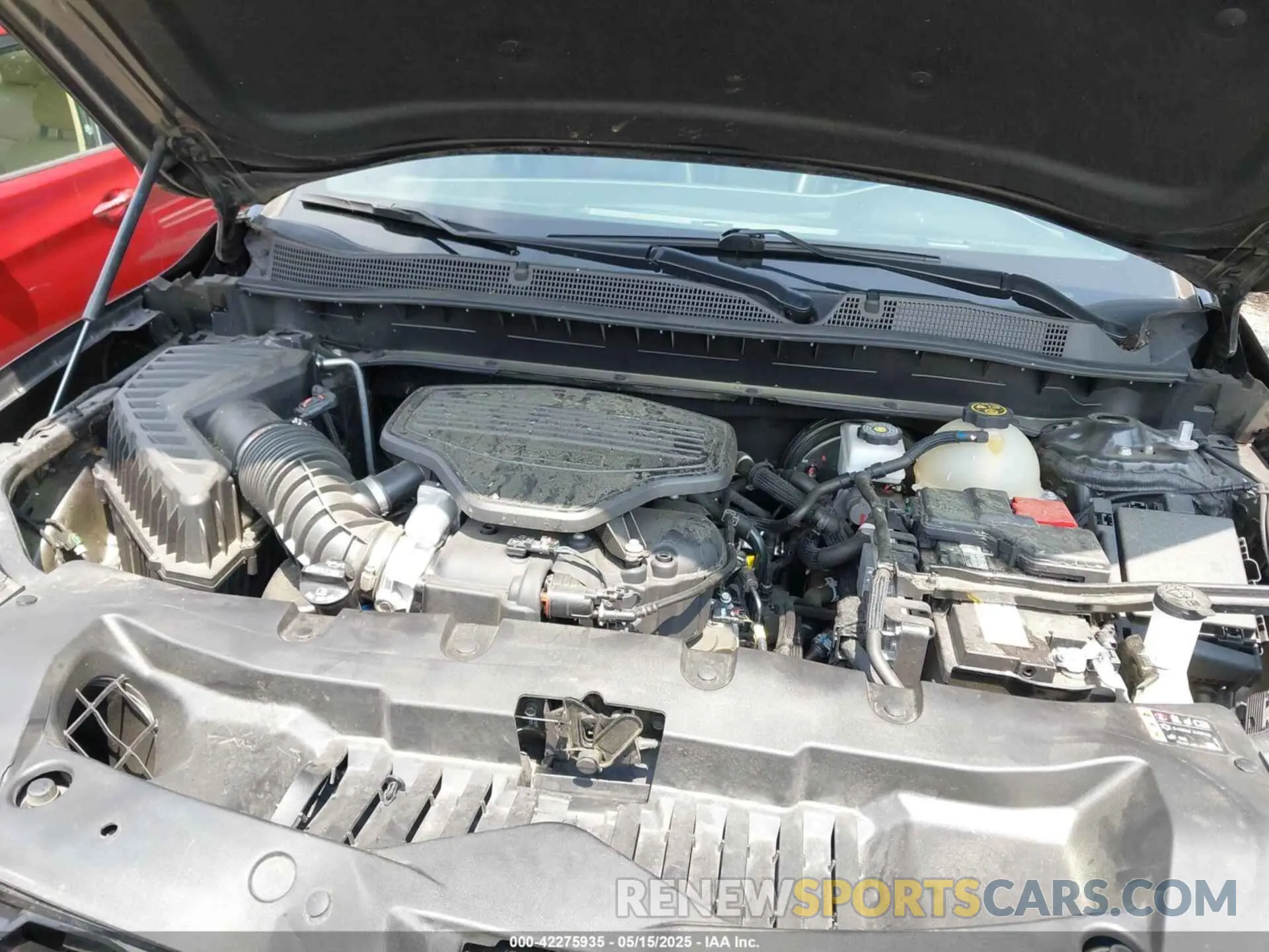10 Photograph of a damaged car 3GNKBERSXMS552535 CHEVROLET BLAZER 2021