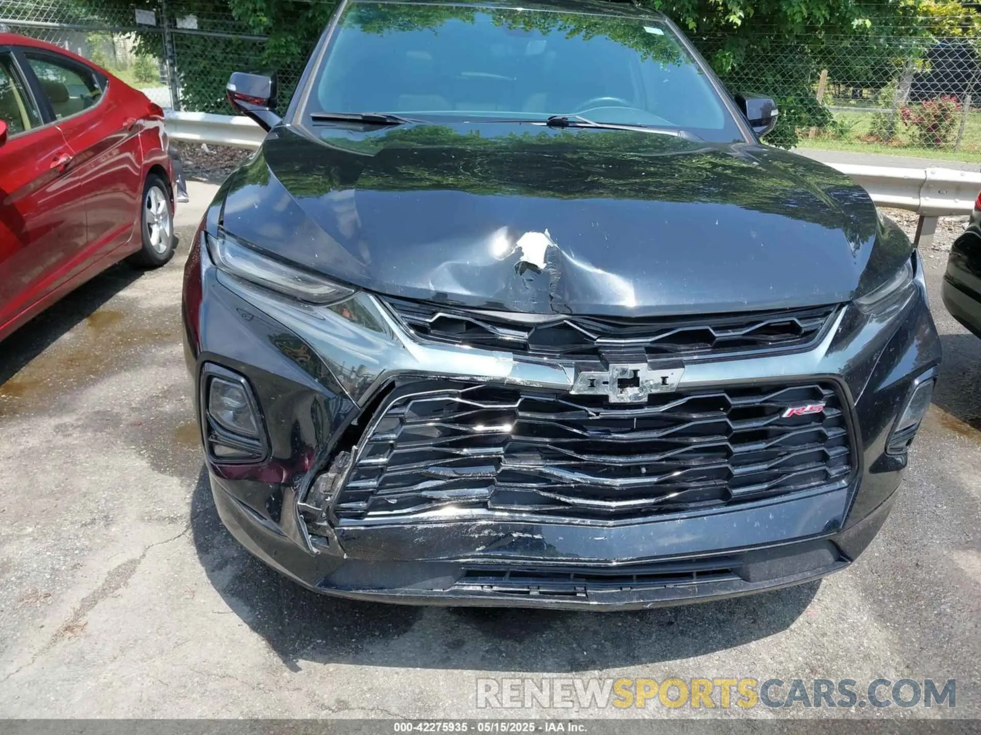 6 Photograph of a damaged car 3GNKBERSXMS552535 CHEVROLET BLAZER 2021