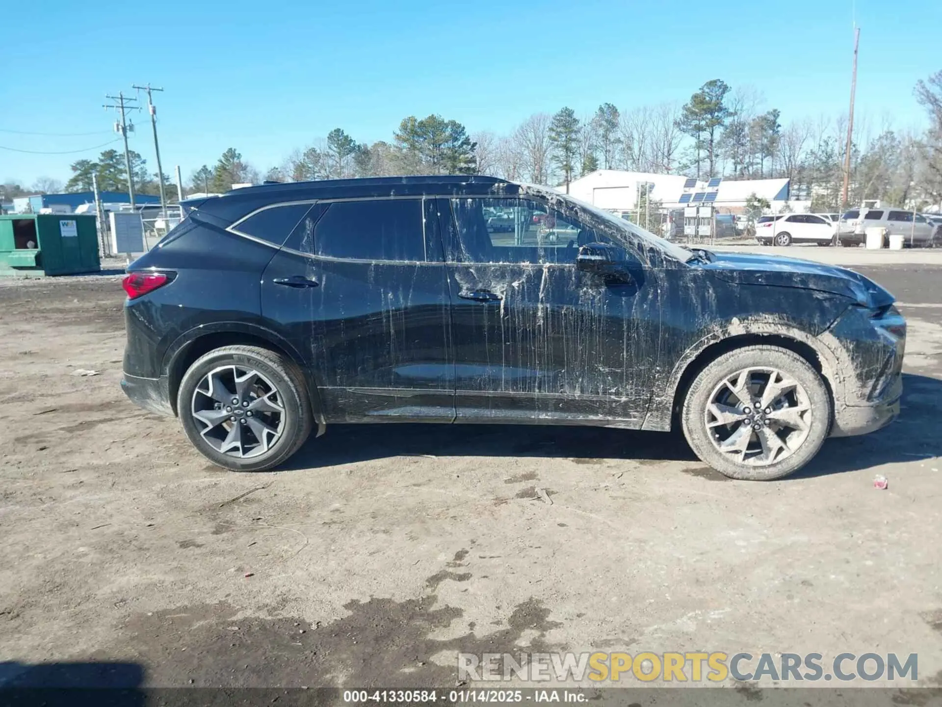 13 Photograph of a damaged car 3GNKBERSXMS571389 CHEVROLET BLAZER 2021