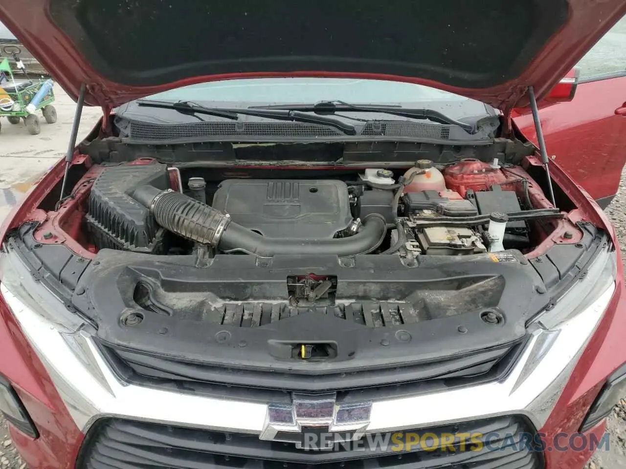 14 Photograph of a damaged car 3GNKBHR41MS555214 CHEVROLET BLAZER 2021
