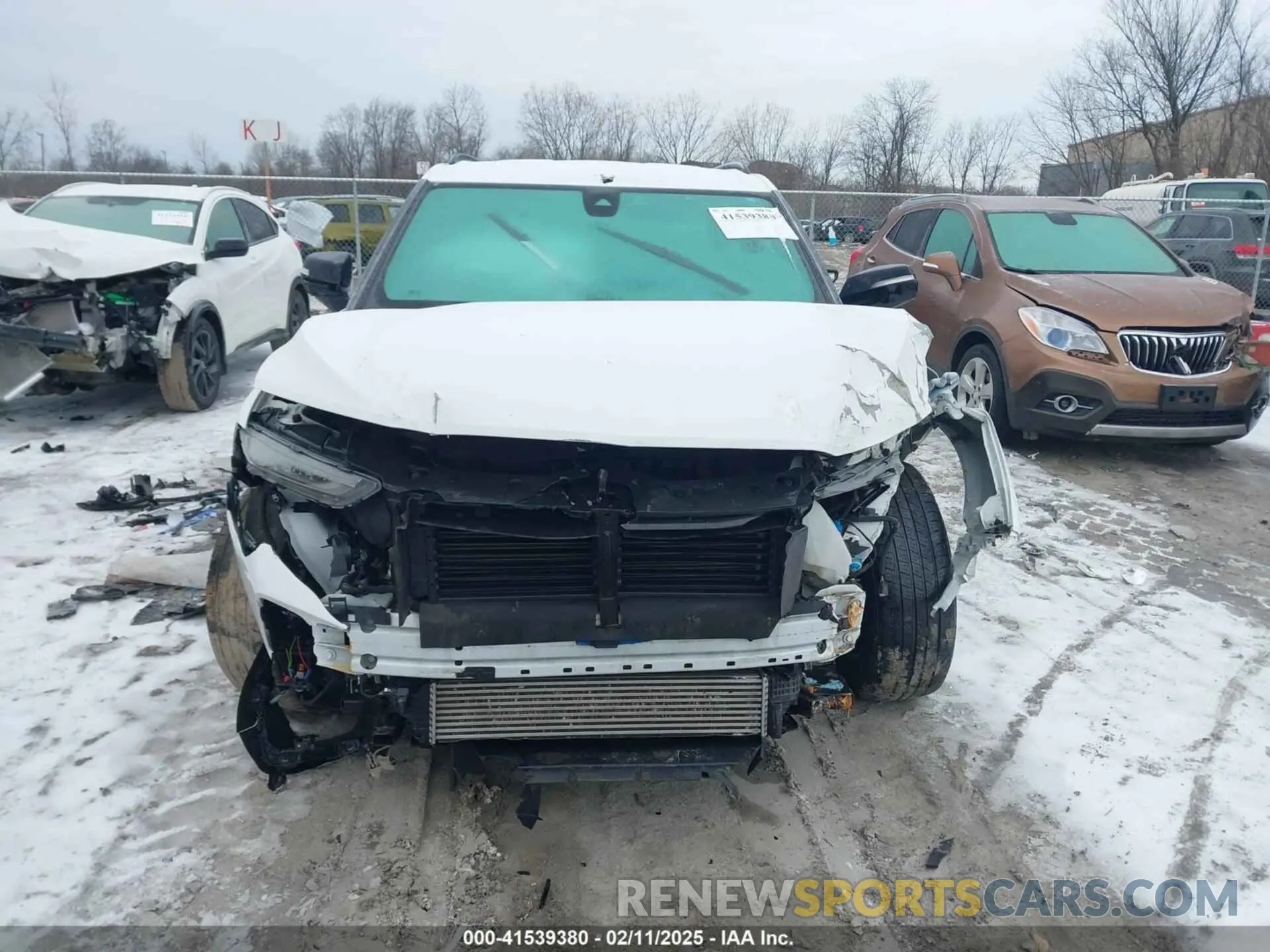 13 Photograph of a damaged car 3GNKBHR47MS562751 CHEVROLET BLAZER 2021