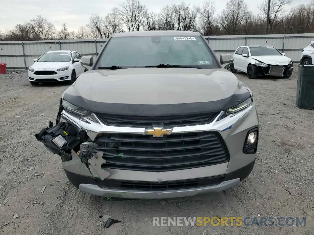 5 Photograph of a damaged car 3GNKBHR48MS527961 CHEVROLET BLAZER 2021