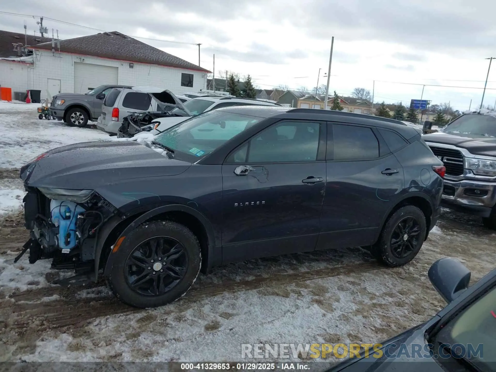 14 Photograph of a damaged car 3GNKBHR48MS547322 CHEVROLET BLAZER 2021