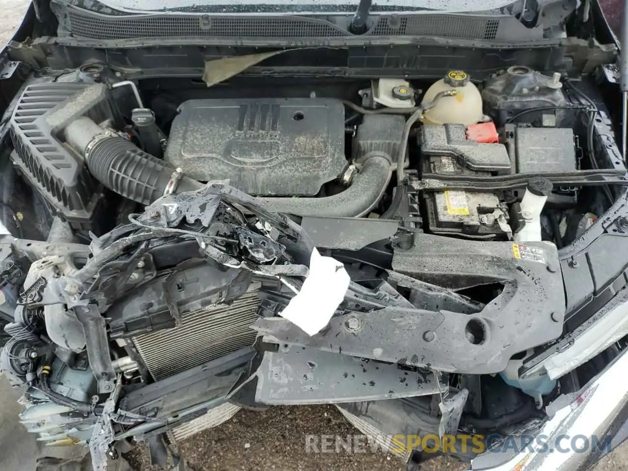 12 Photograph of a damaged car 3GNKBHR4XMS522793 CHEVROLET BLAZER 2021