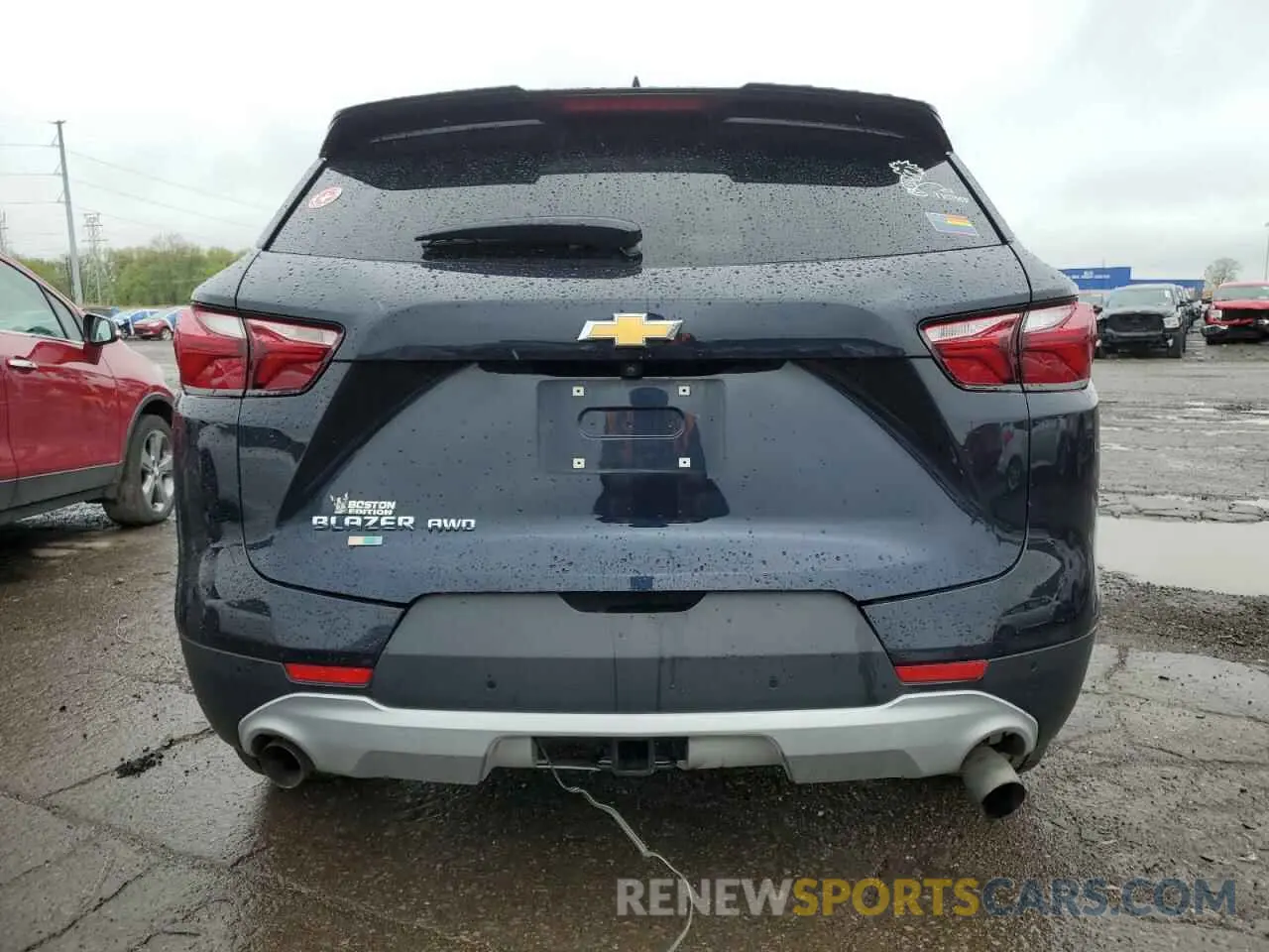 6 Photograph of a damaged car 3GNKBHR4XMS522793 CHEVROLET BLAZER 2021