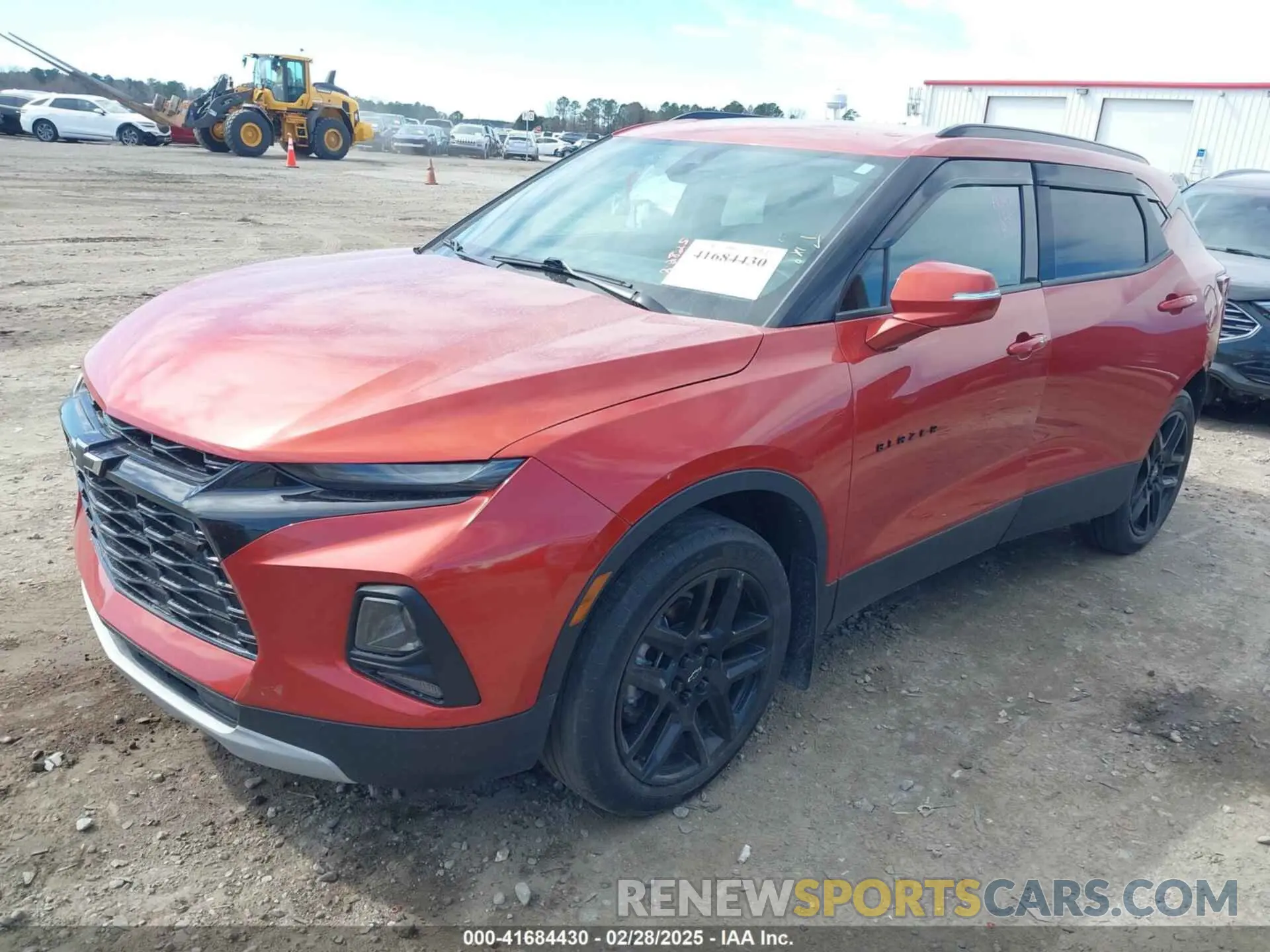 2 Photograph of a damaged car 3GNKBHRS0MS559804 CHEVROLET BLAZER 2021