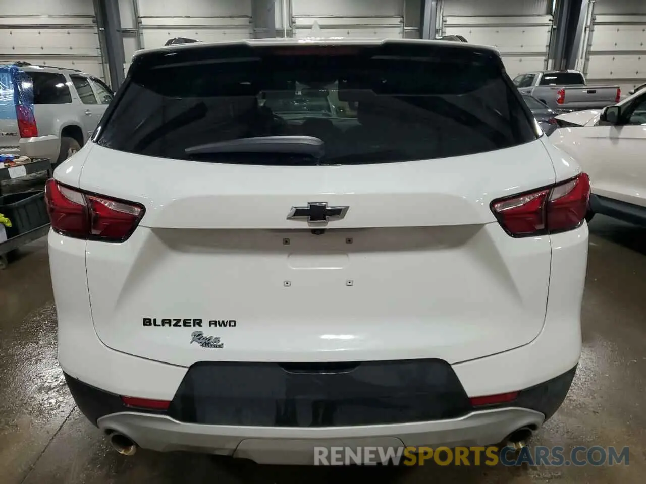 6 Photograph of a damaged car 3GNKBHRS1MS572335 CHEVROLET BLAZER 2021