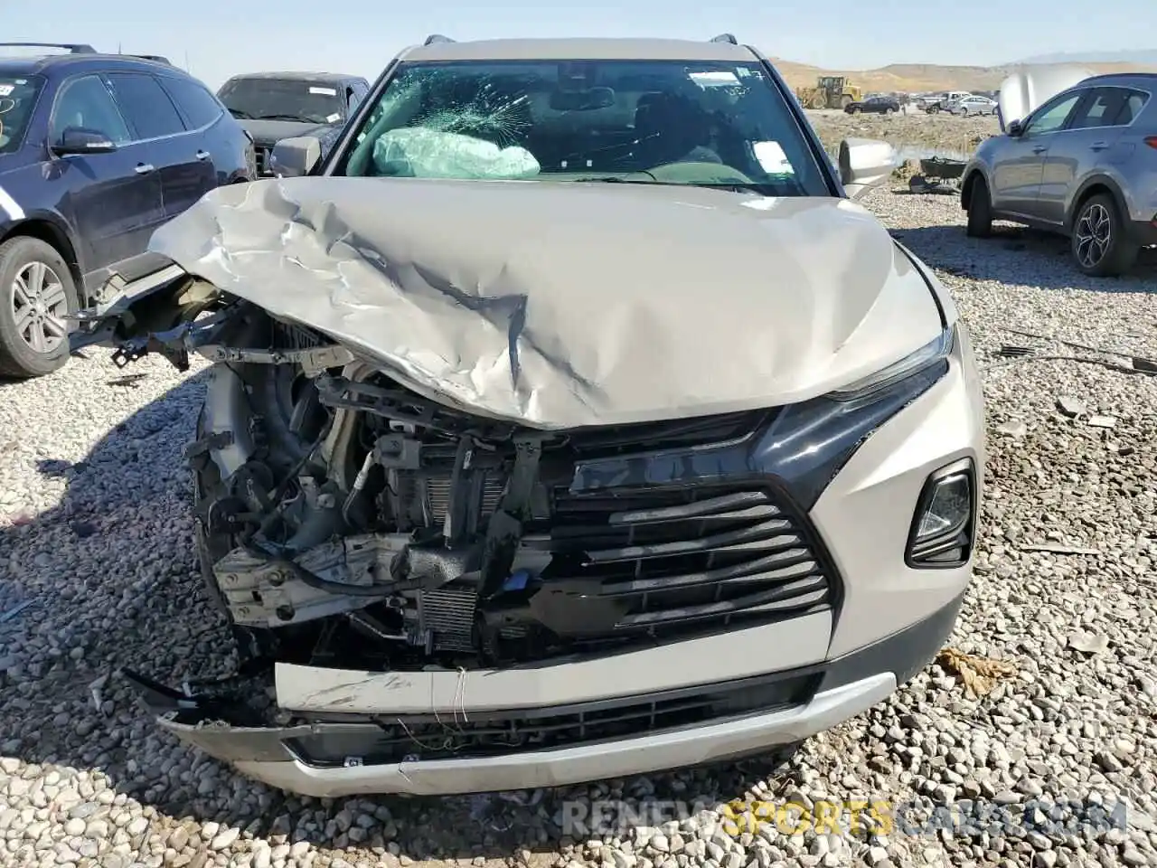 5 Photograph of a damaged car 3GNKBHRS3MS505347 CHEVROLET BLAZER 2021