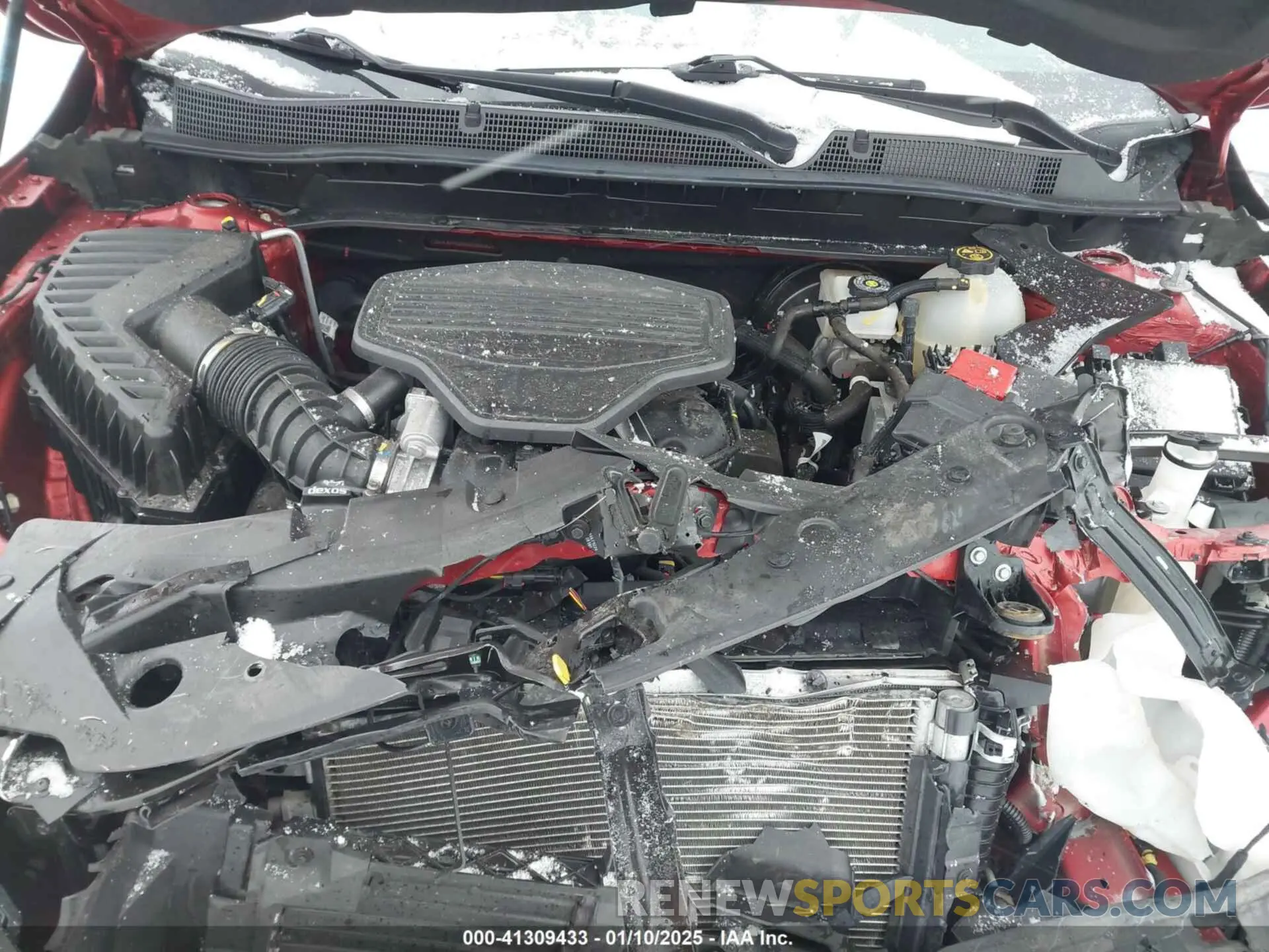 10 Photograph of a damaged car 3GNKBHRS5MS535630 CHEVROLET BLAZER 2021