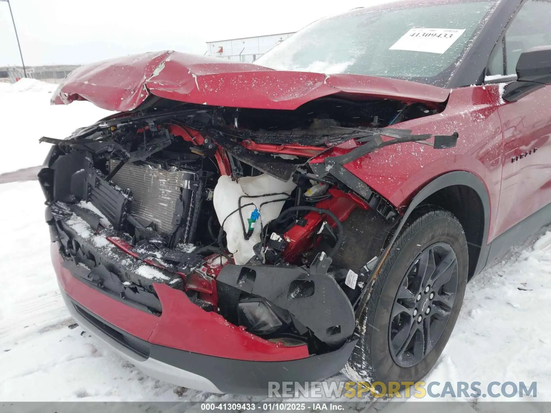 6 Photograph of a damaged car 3GNKBHRS5MS535630 CHEVROLET BLAZER 2021