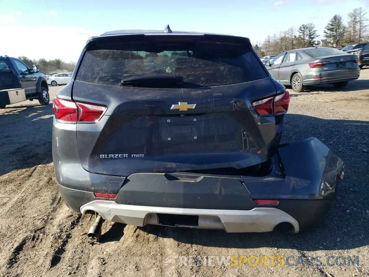 6 Photograph of a damaged car 3GNKBHRS6MS516178 CHEVROLET BLAZER 2021