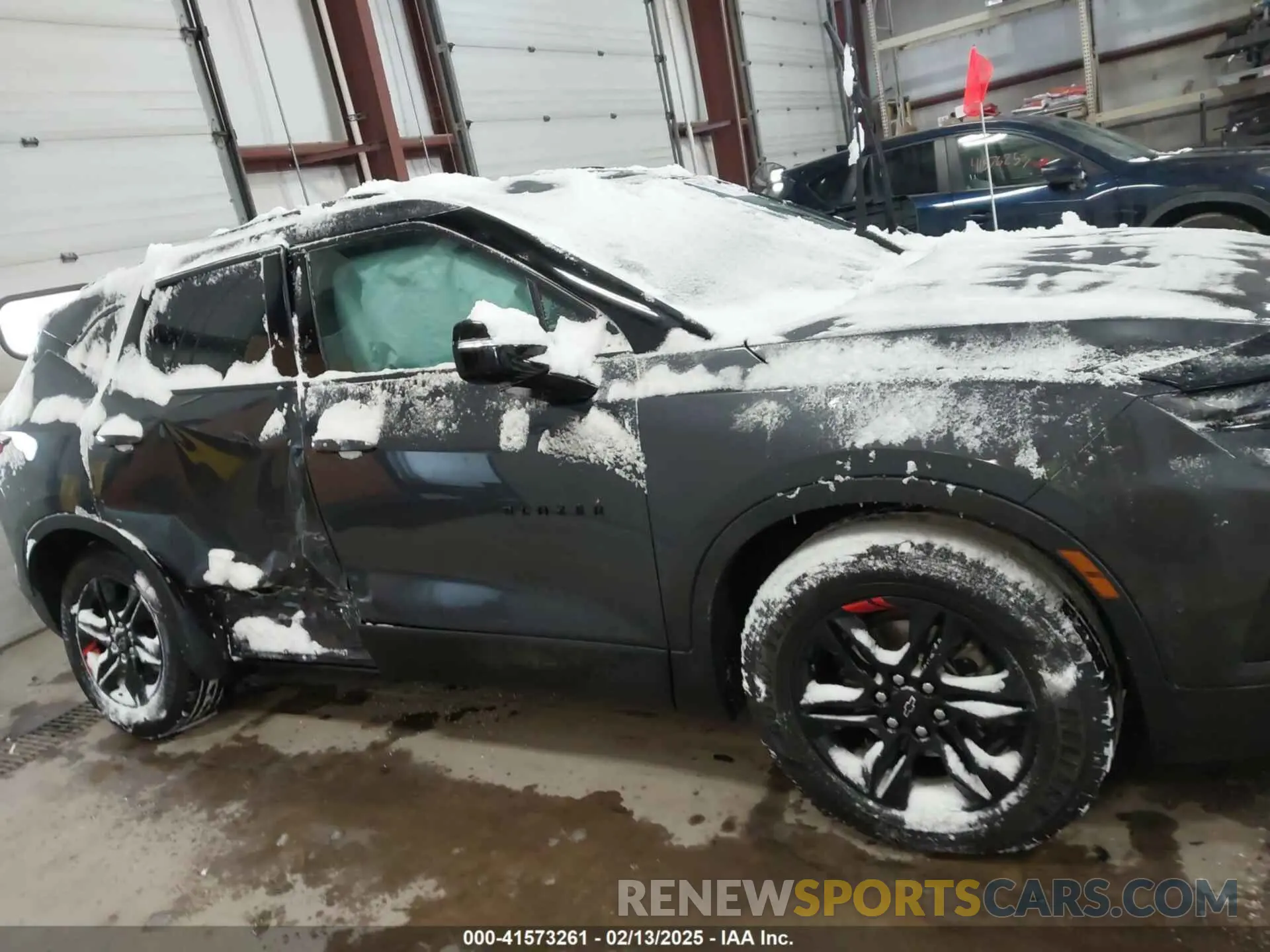 13 Photograph of a damaged car 3GNKBHRS6MS542750 CHEVROLET BLAZER 2021