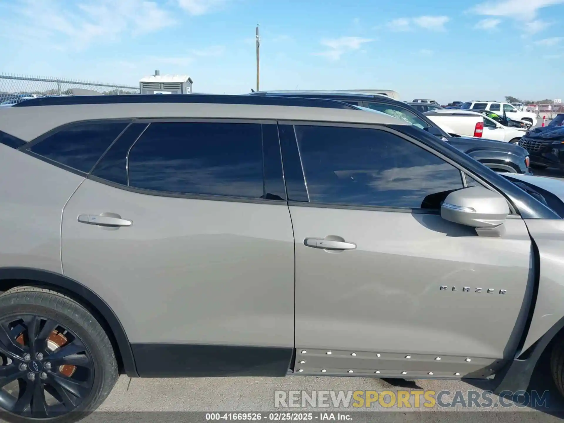 13 Photograph of a damaged car 3GNKBHRS7MS530705 CHEVROLET BLAZER 2021