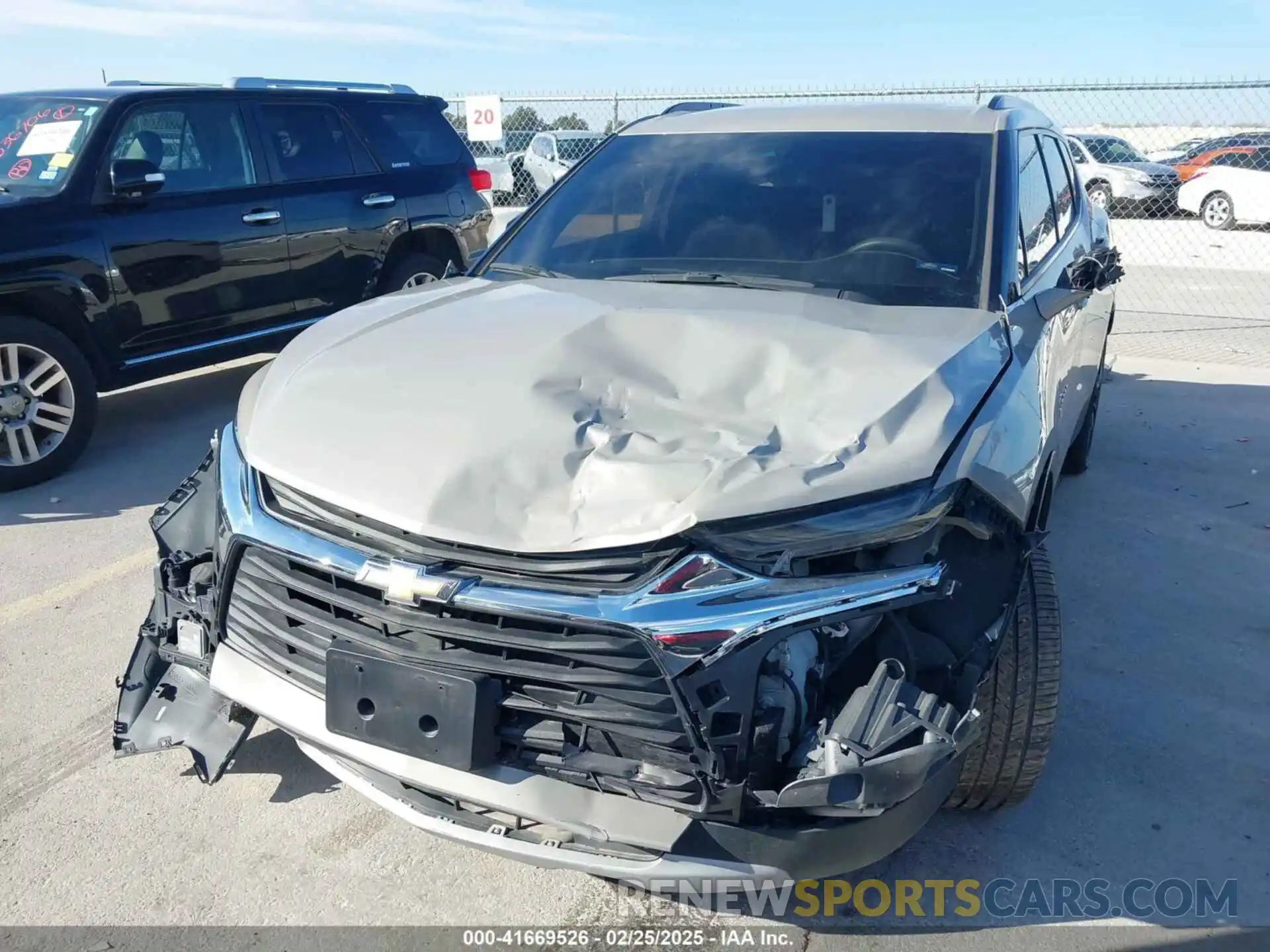 6 Photograph of a damaged car 3GNKBHRS7MS530705 CHEVROLET BLAZER 2021