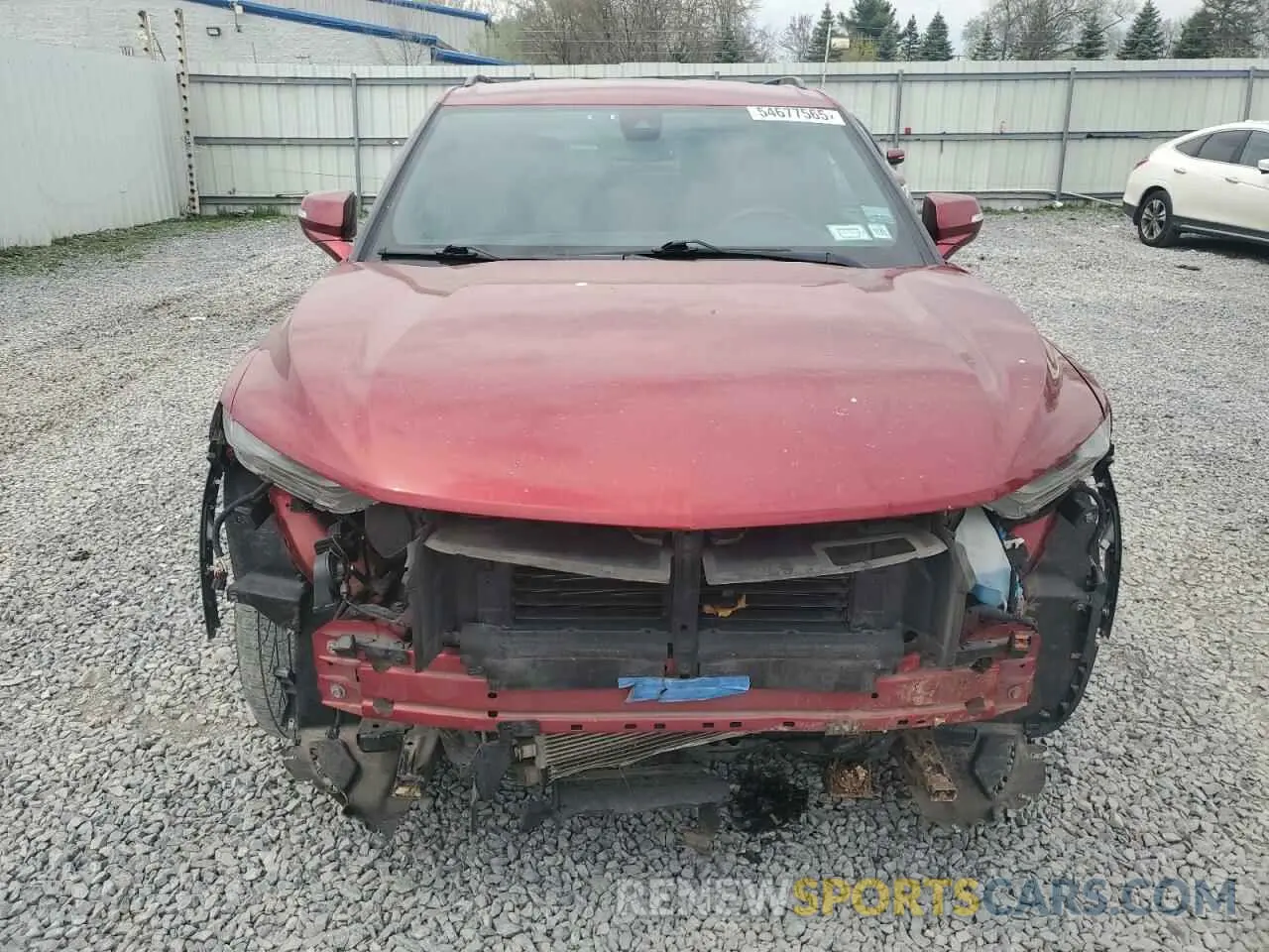 5 Photograph of a damaged car 3GNKBHRS7MS558973 CHEVROLET BLAZER 2021