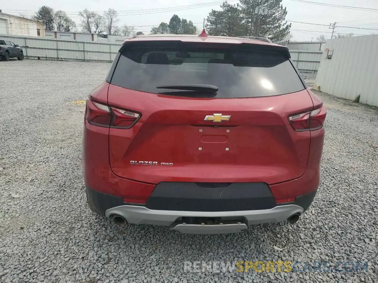 6 Photograph of a damaged car 3GNKBHRS7MS558973 CHEVROLET BLAZER 2021