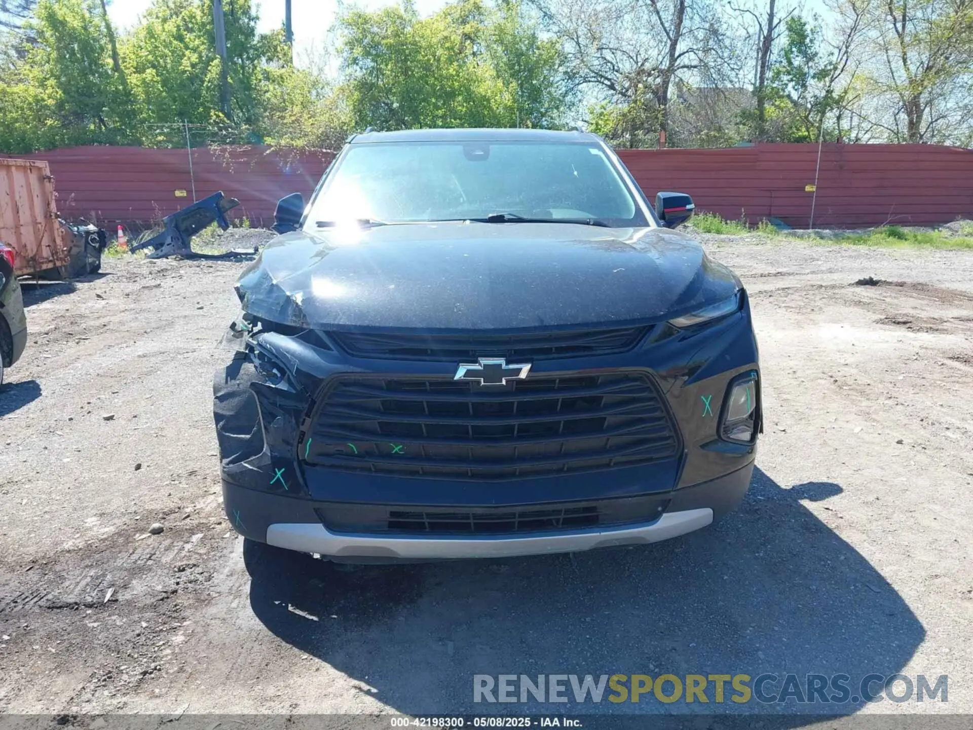 12 Photograph of a damaged car 3GNKBHRS8MS509815 CHEVROLET BLAZER 2021