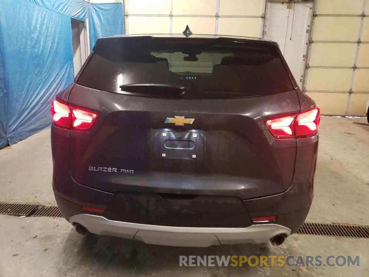 6 Photograph of a damaged car 3GNKBHRS8MS566418 CHEVROLET BLAZER 2021